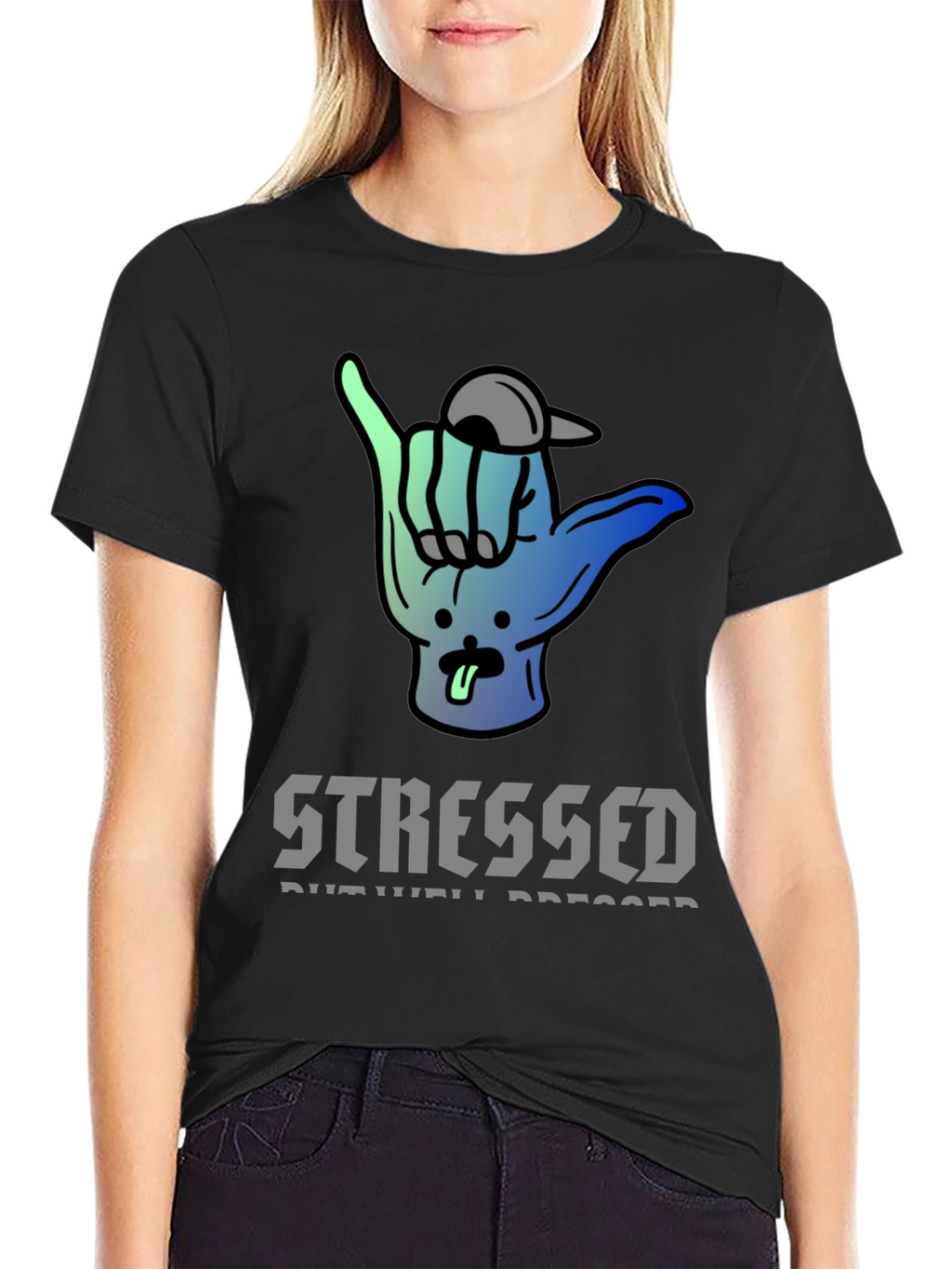 Stressed But Well Dressed Graphic Tee