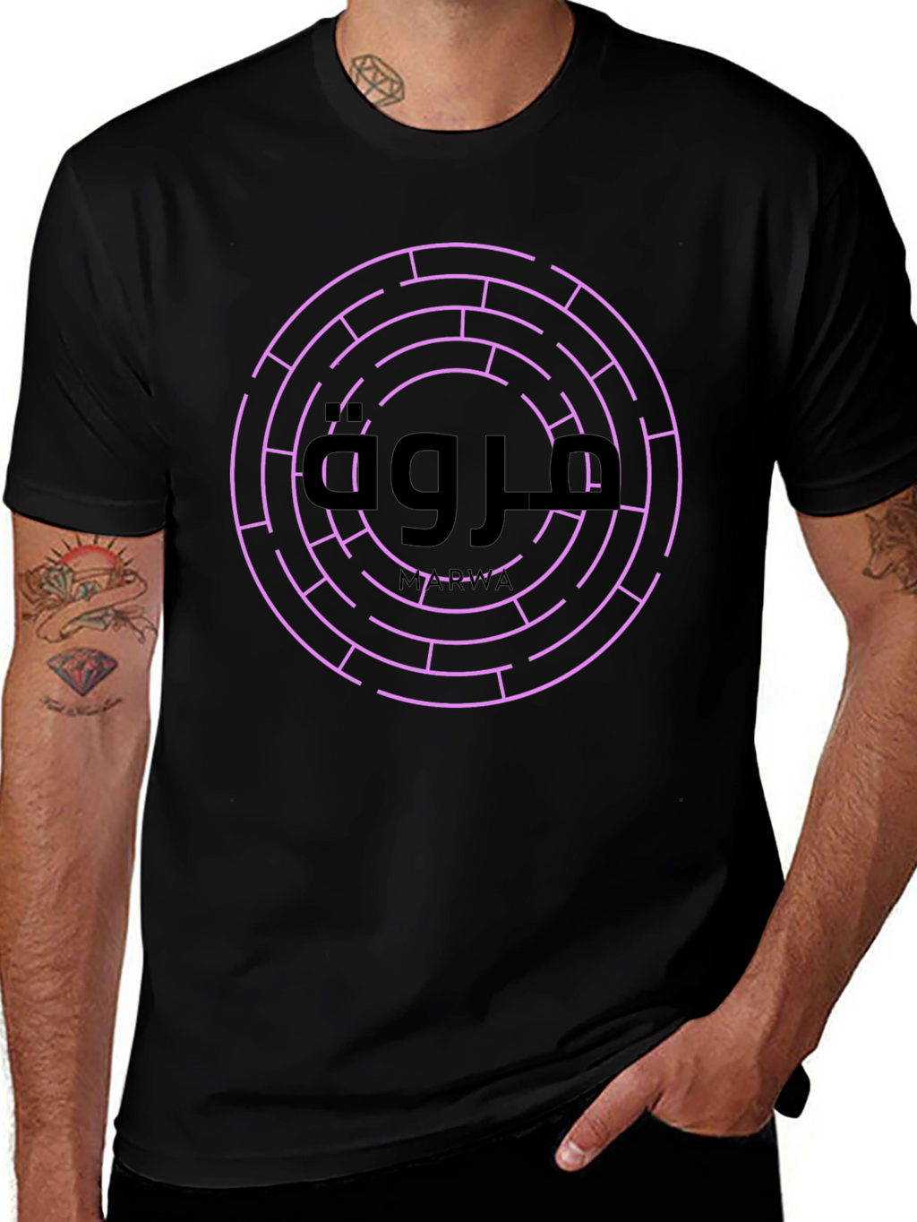 Maze T-Shirt - Marwa