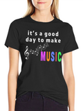 Its a Good Day to Make Music Graphic Tee