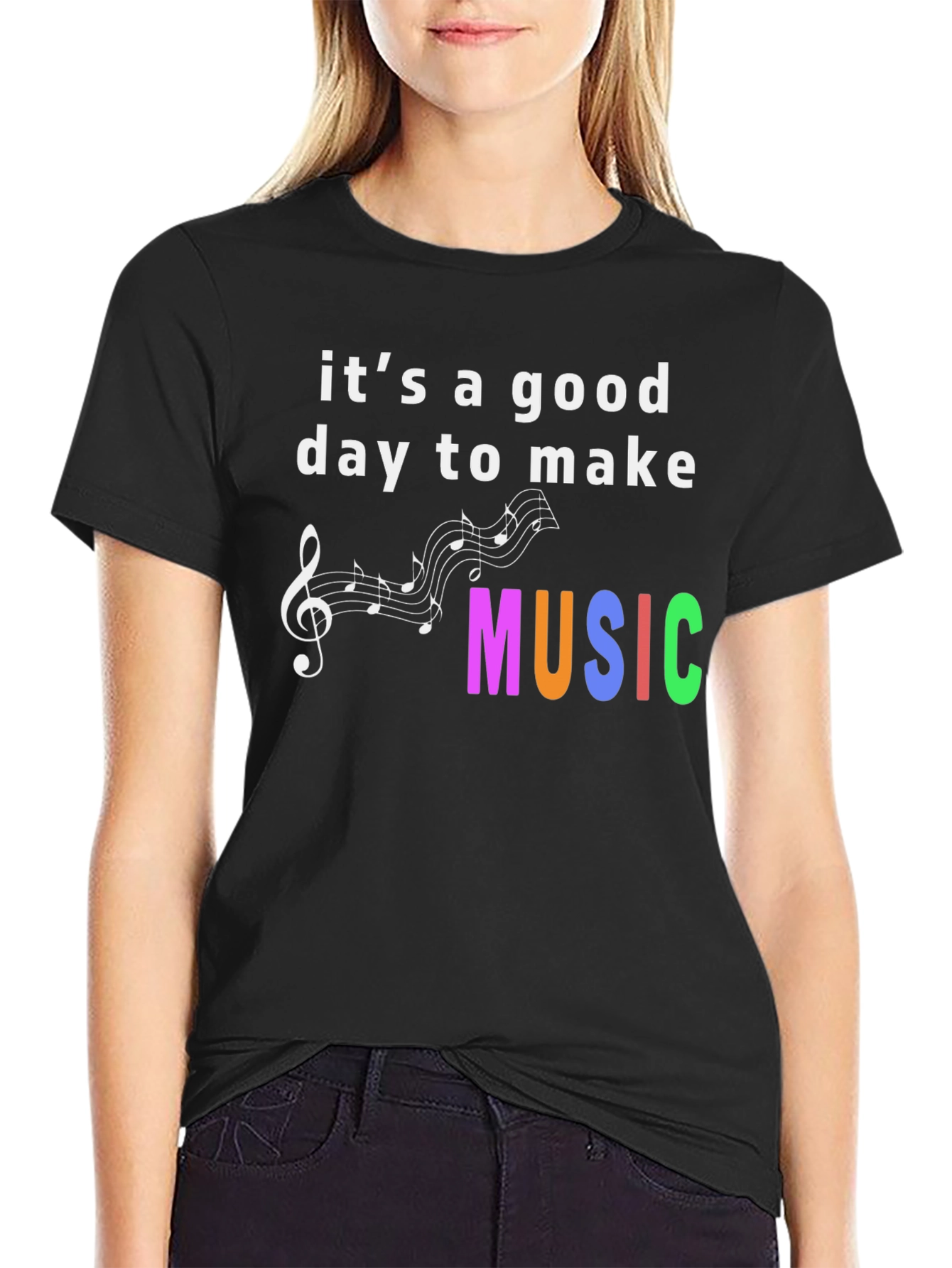 Its a Good Day to Make Music Graphic Tee