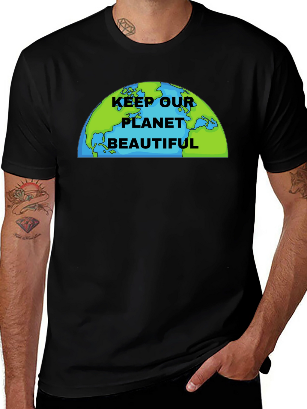 Keep Our Planet Beautiful Graphic T-Shirt