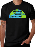 Keep Our Planet Beautiful Graphic T-Shirt