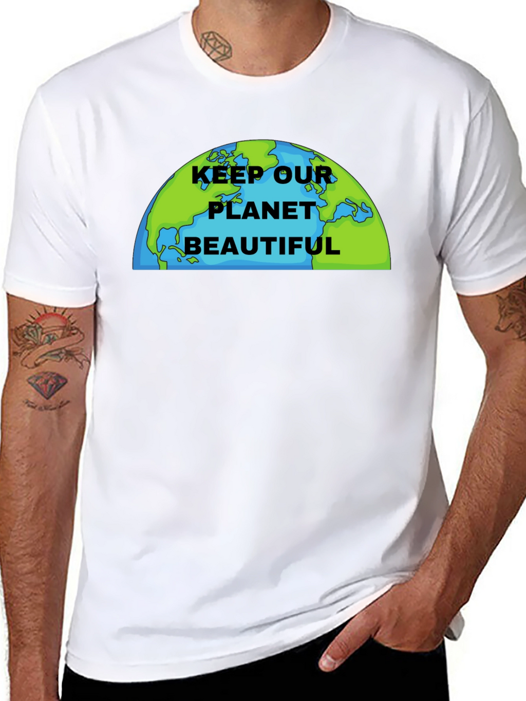 Keep Our Planet Beautiful Graphic T-Shirt