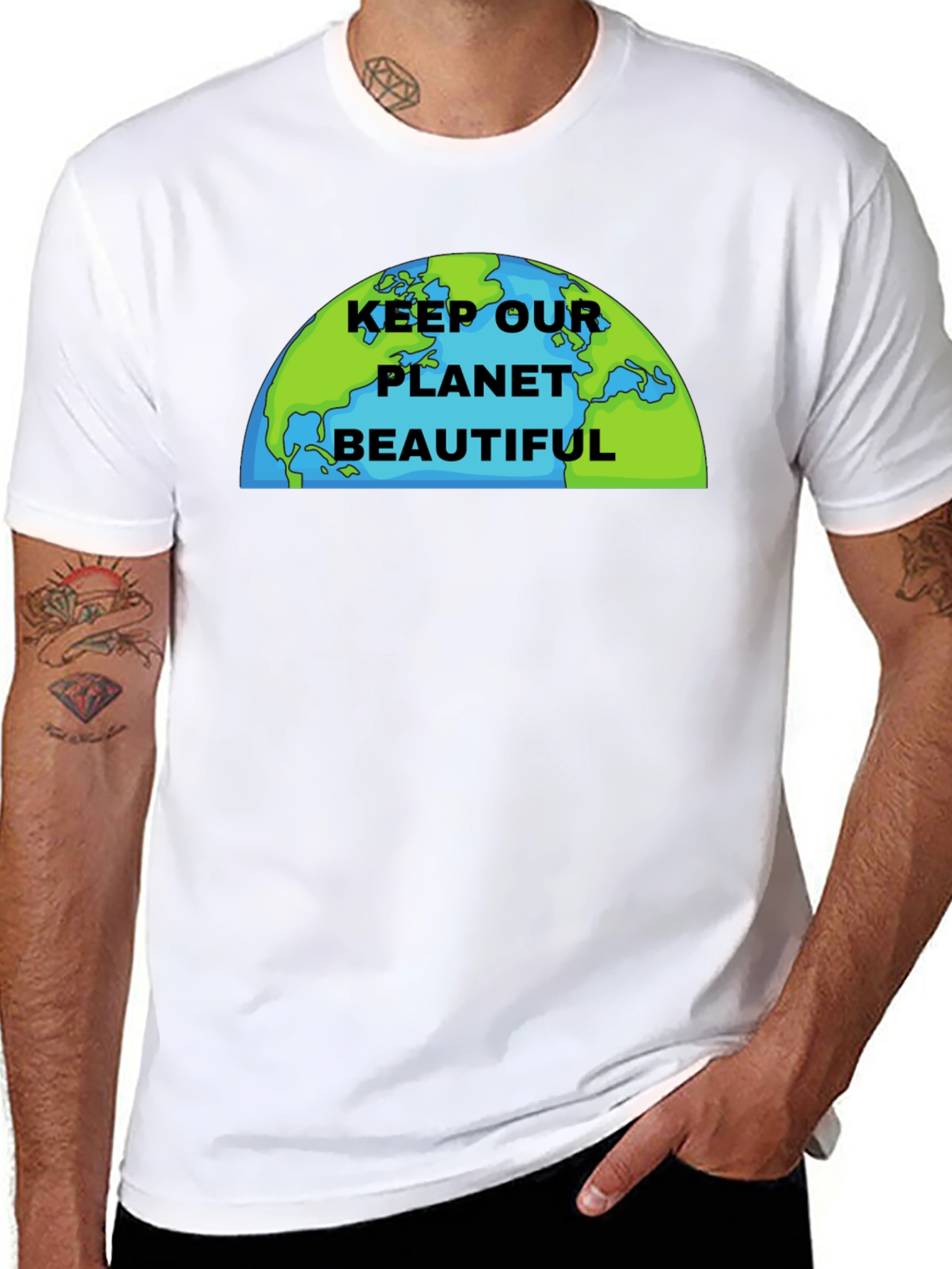 Keep Our Planet Beautiful Graphic T-Shirt