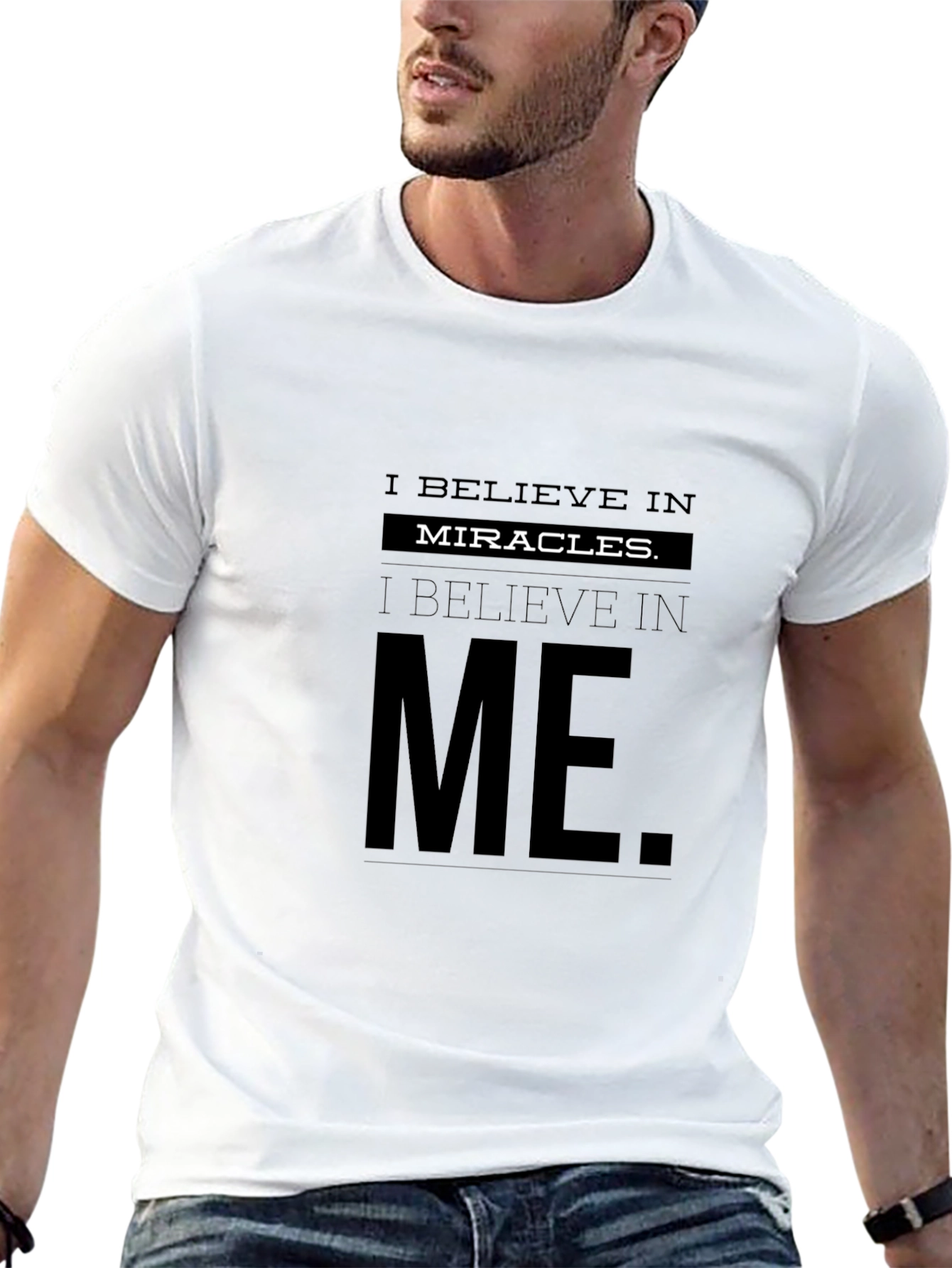 Believe in Miracles T-Shirt | Inspirational Graphic Tee