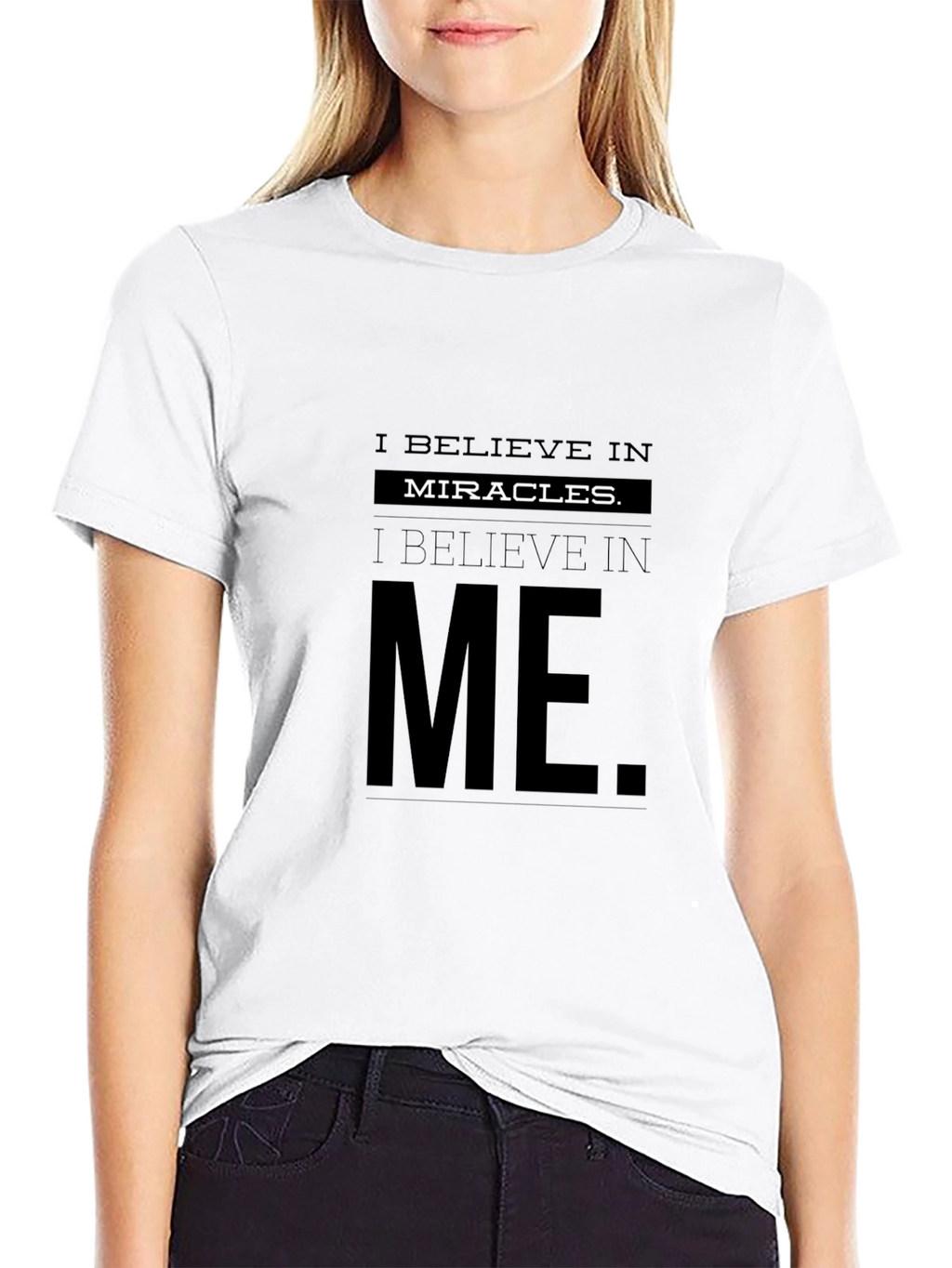 Believe in Miracles T-Shirt | Inspirational Graphic Tee