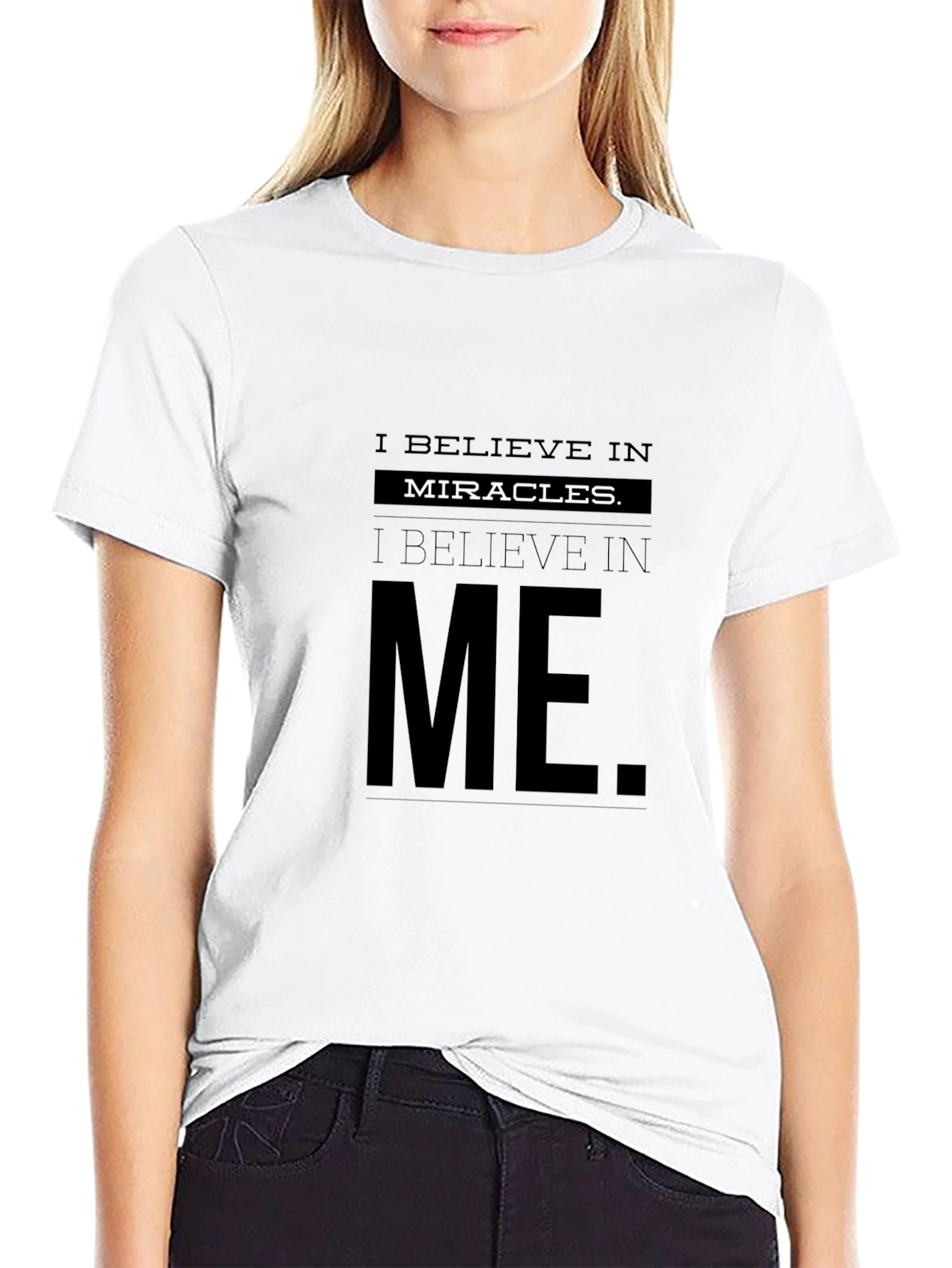 Believe in Miracles T-Shirt | Inspirational Graphic Tee