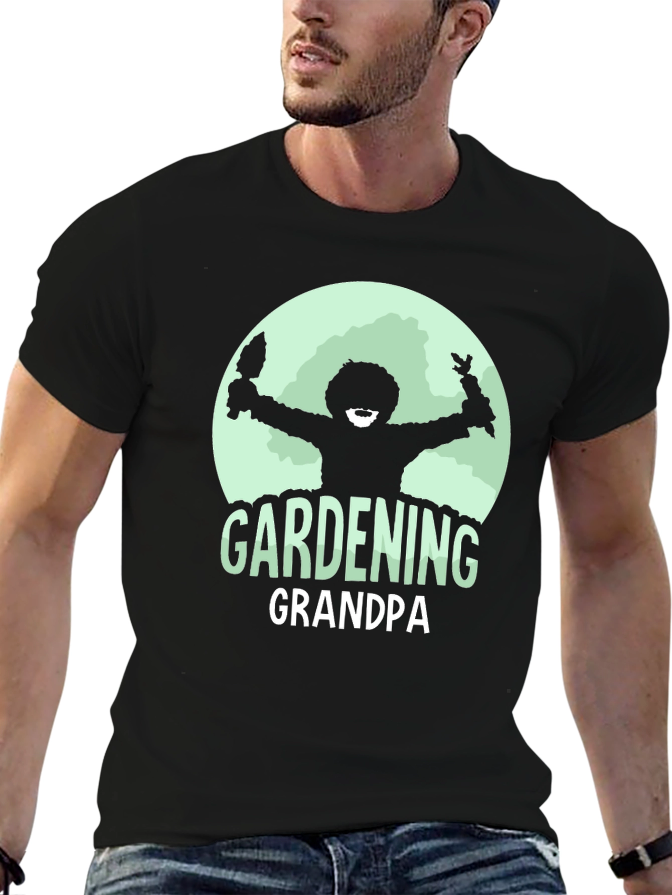 Gardening Grandpa T-Shirt - Fun Gardener Gift