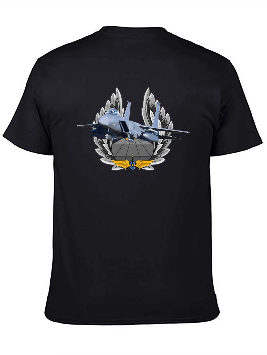 Jet Fighter Graphic T-Shirt - Cool Aviator Tee