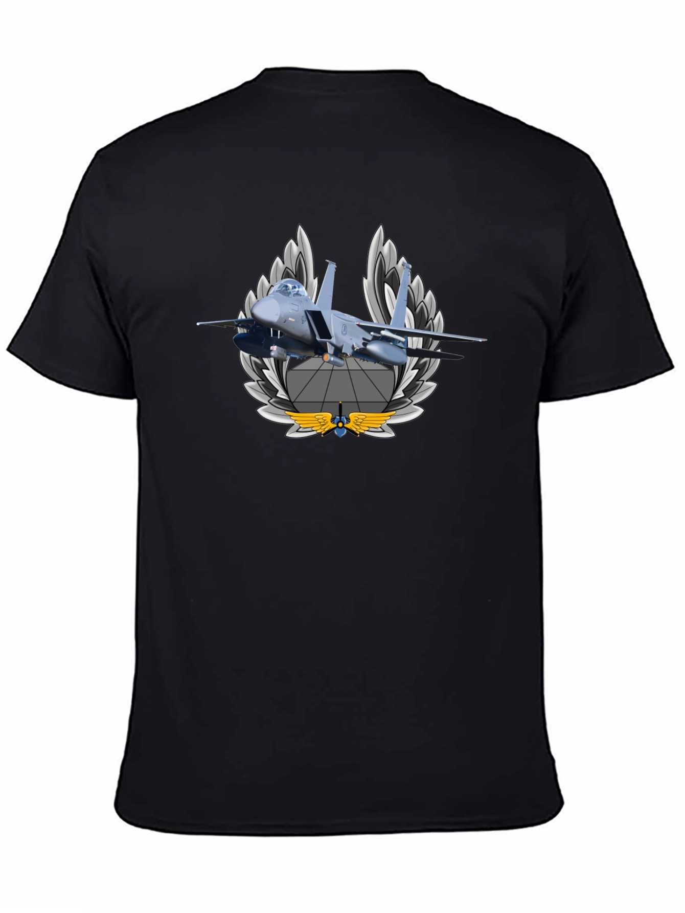 Jet Fighter Graphic T-Shirt - Cool Aviator Tee