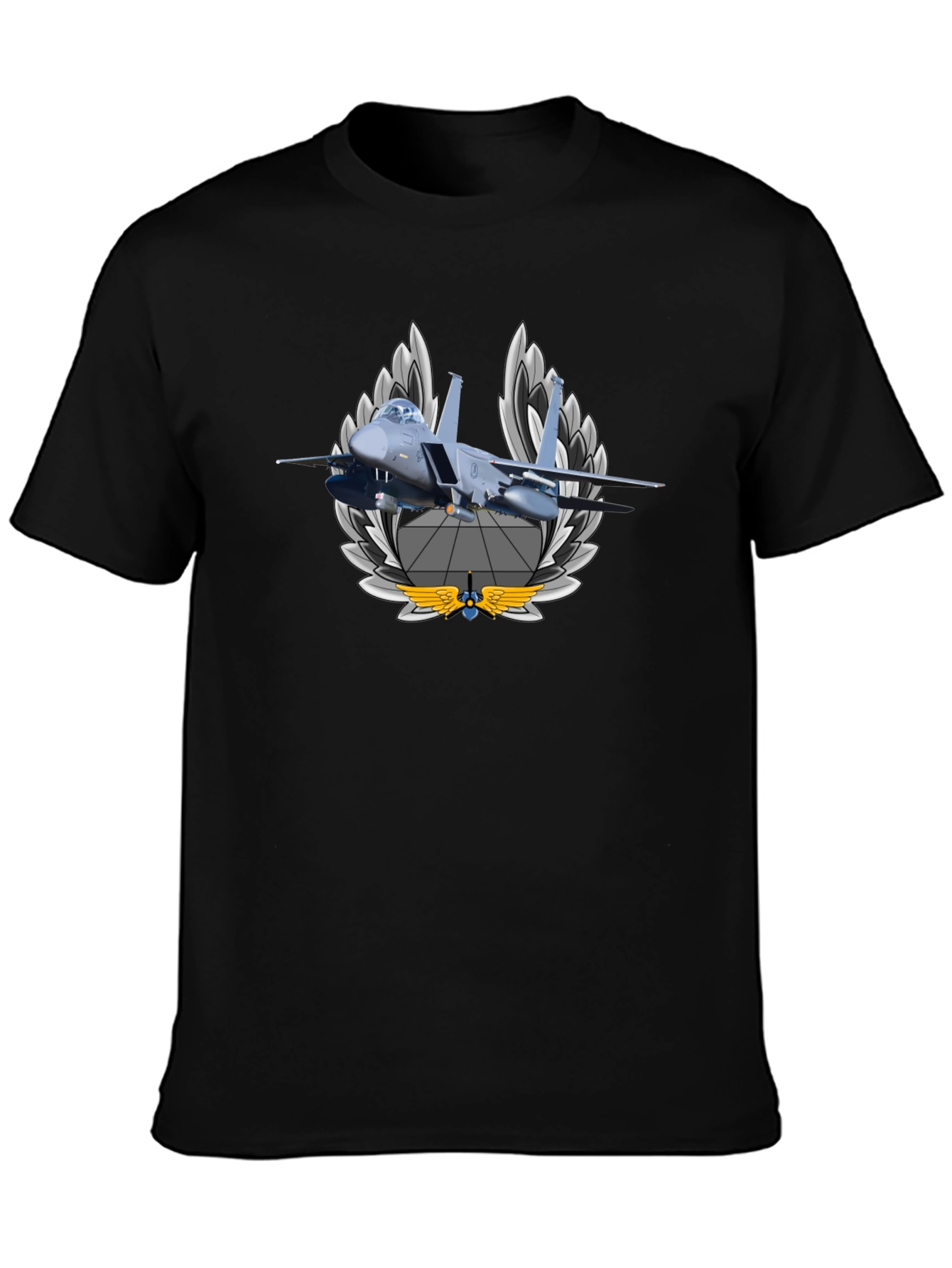 Jet Fighter Graphic T-Shirt - Cool Aviator Tee