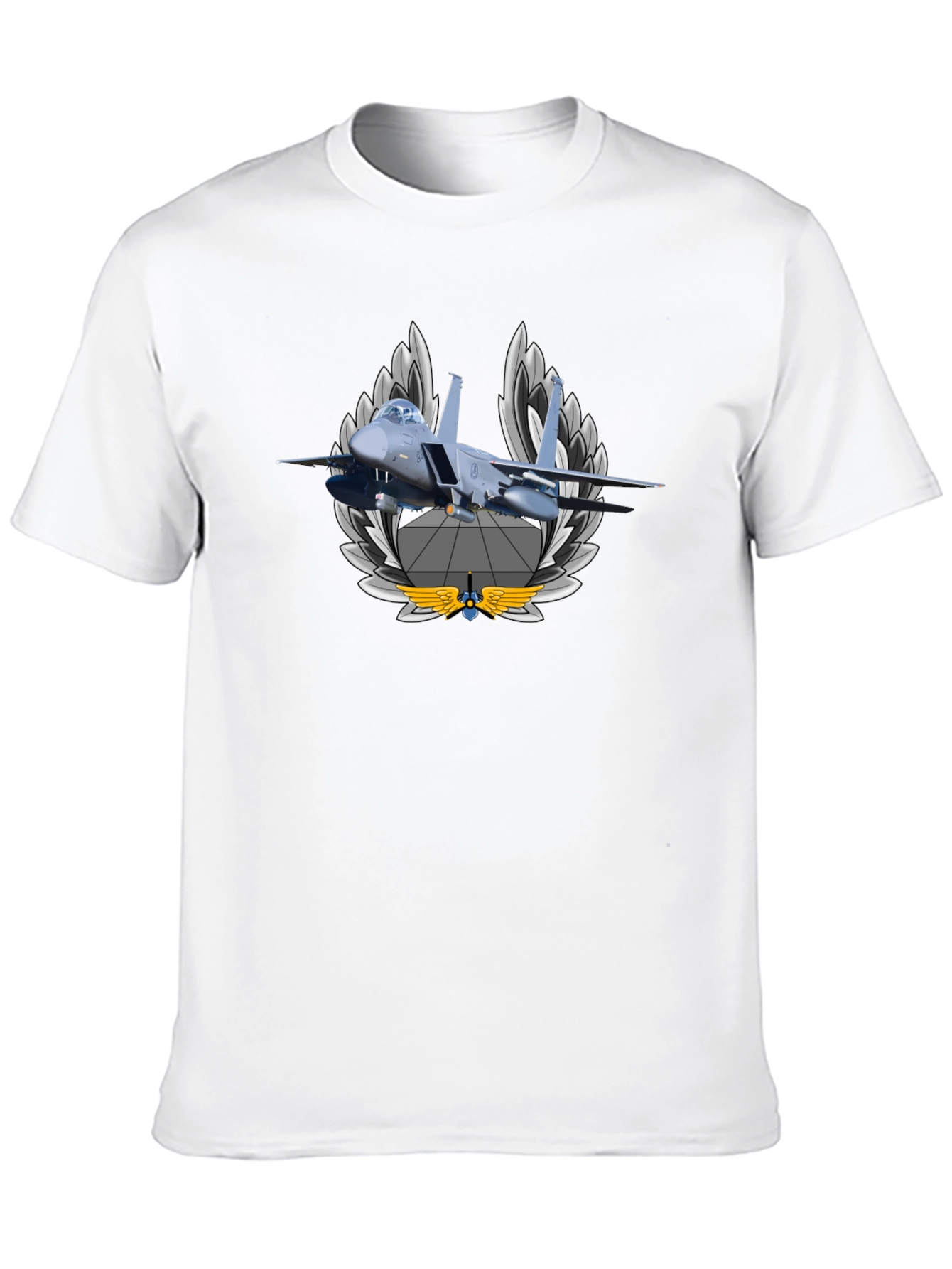Jet Fighter Graphic T-Shirt - Cool Aviator Tee