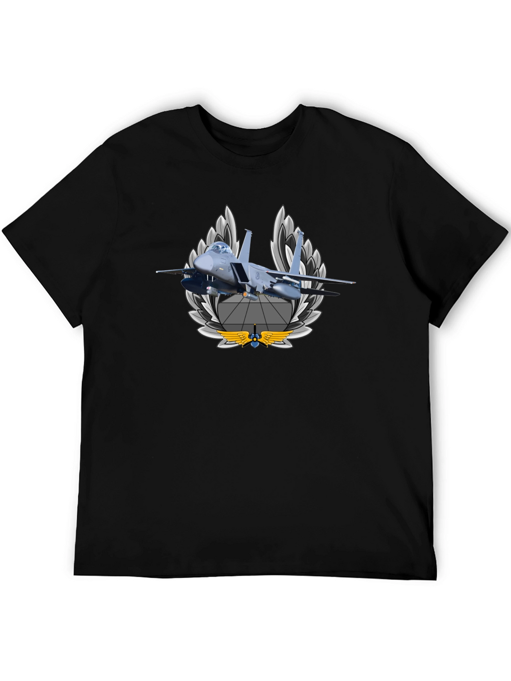 Jet Fighter Graphic T-Shirt - Cool Aviator Tee