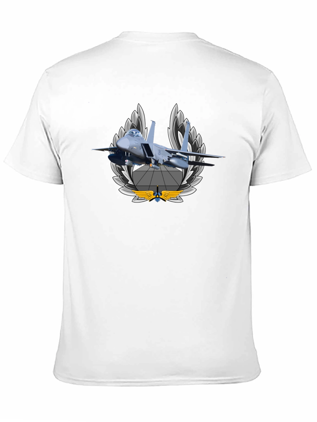 Jet Fighter Graphic T-Shirt - Cool Aviator Tee