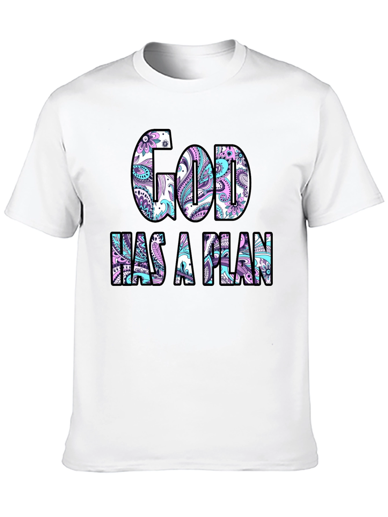 God Has A Plan Graphic T-Shirt