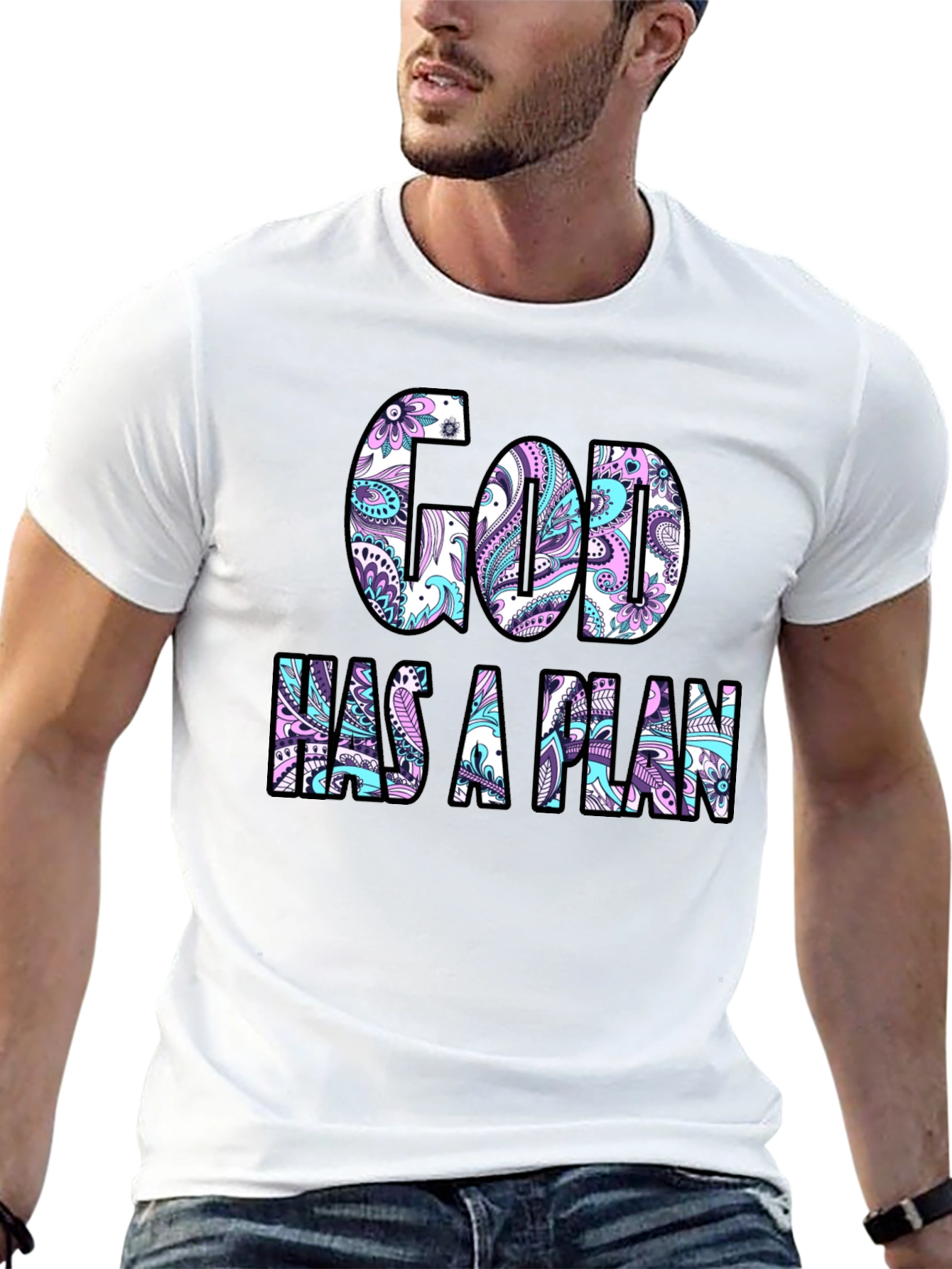God Has A Plan Graphic T-Shirt