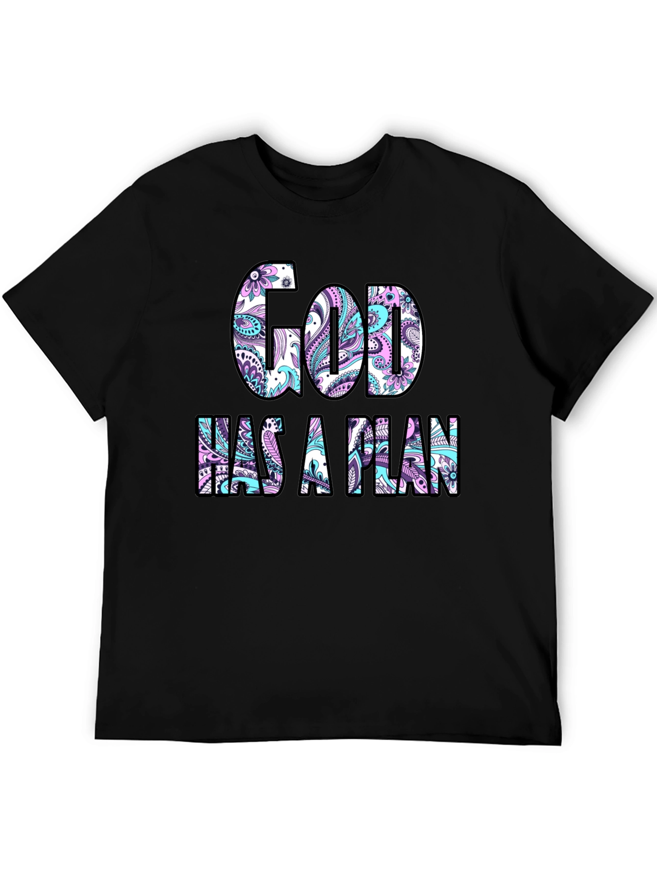 God Has A Plan Graphic T-Shirt