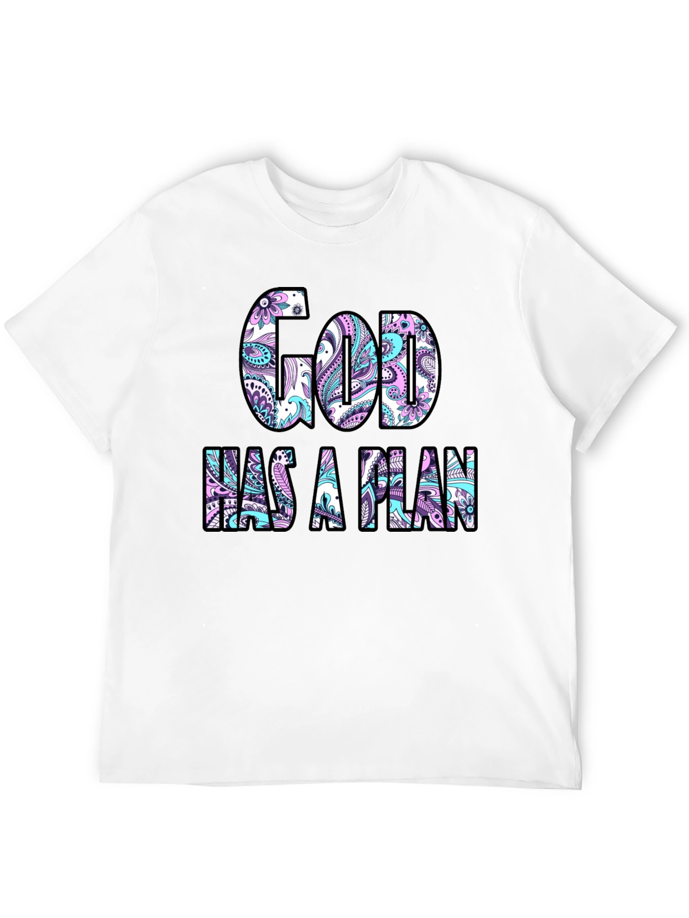 God Has A Plan Graphic T-Shirt