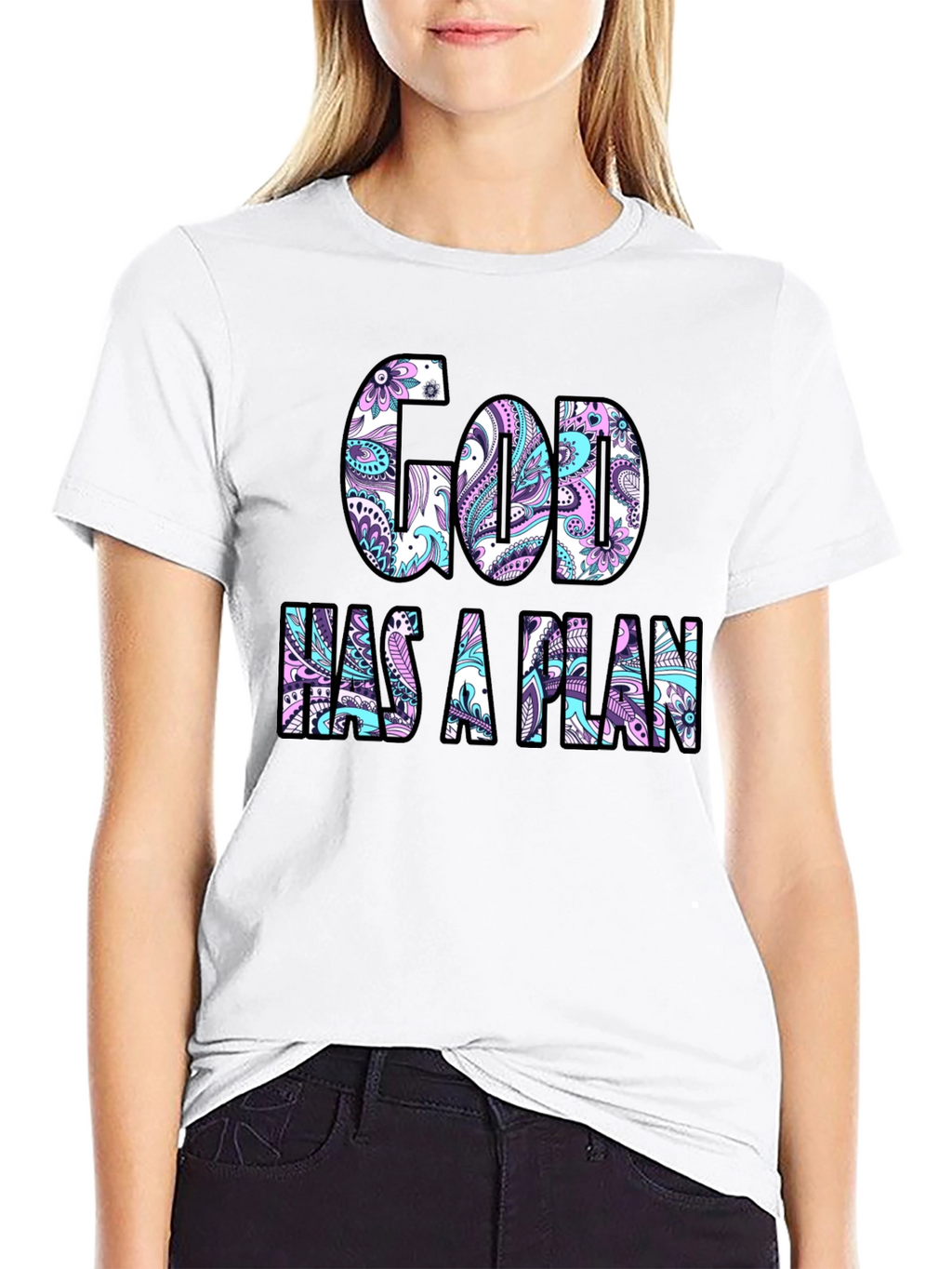 God Has A Plan Graphic T-Shirt