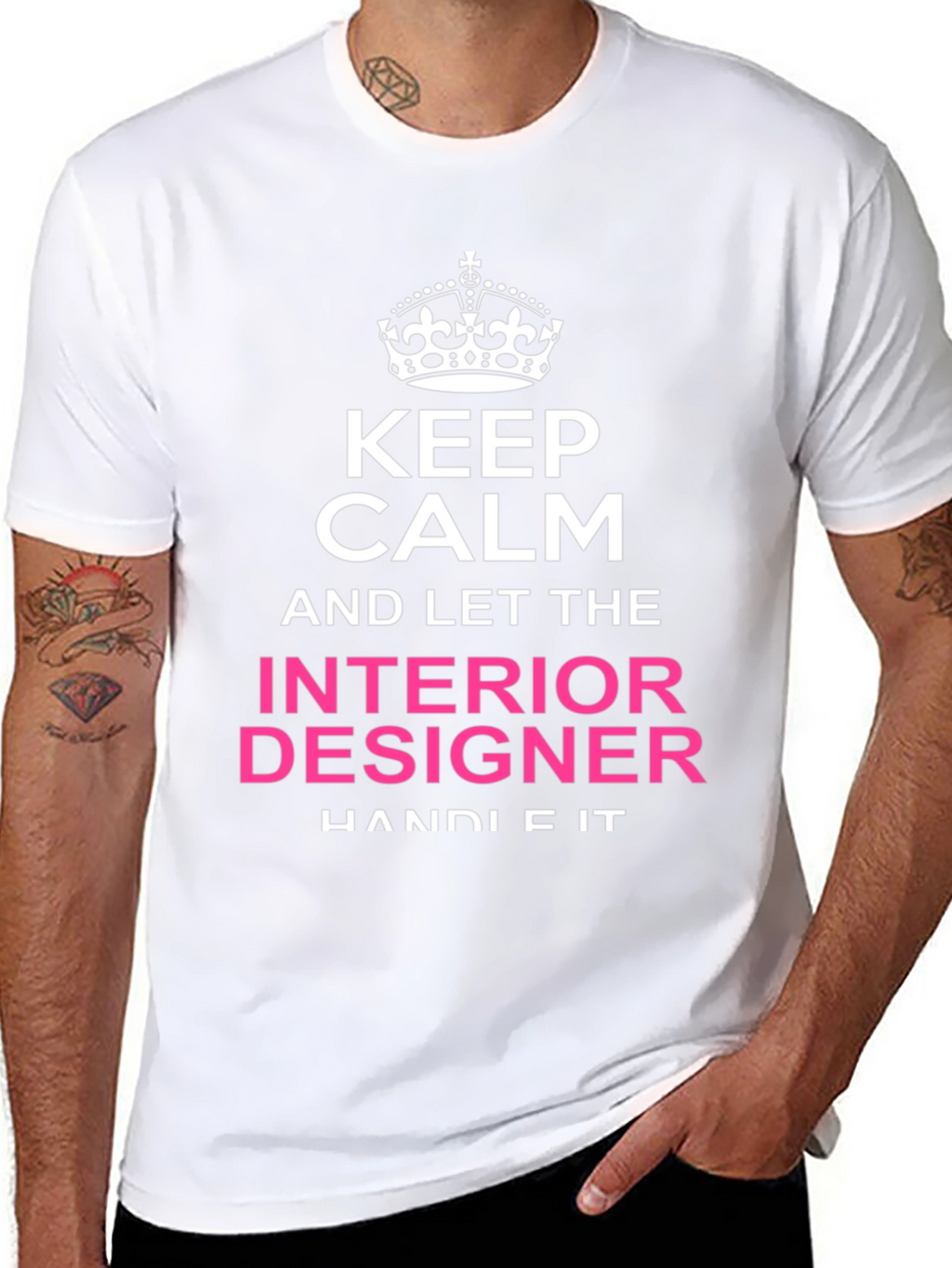 Keep Calm Interior Designer T-Shirt