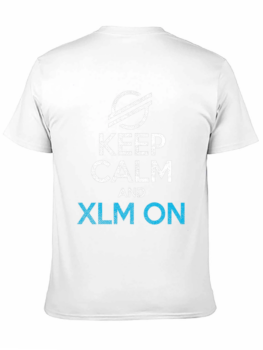 Keep Calm and XLM ON Black T-Shirt