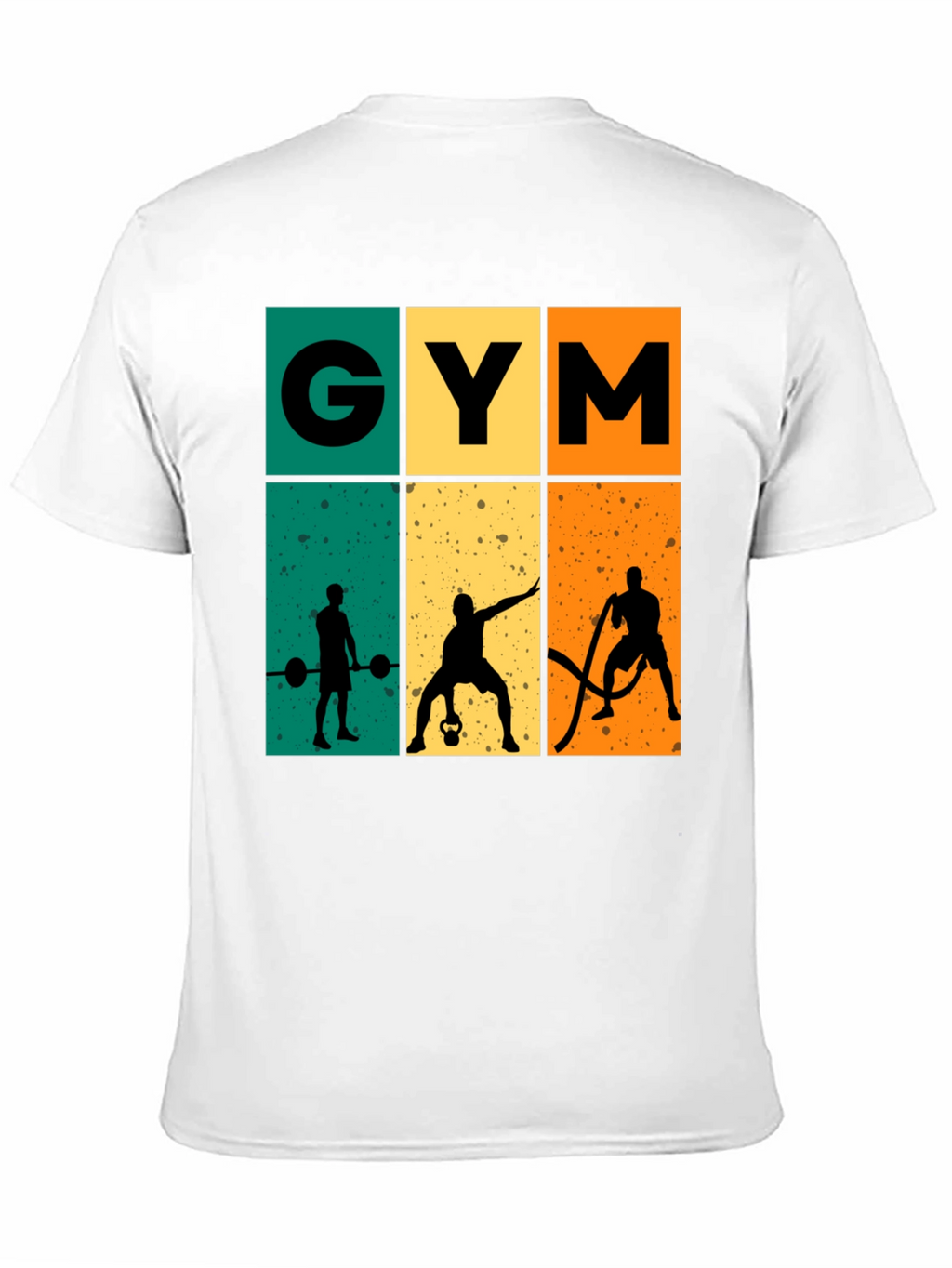 Retro Gym Workout T-Shirt - Bodybuilding Fitness Tee