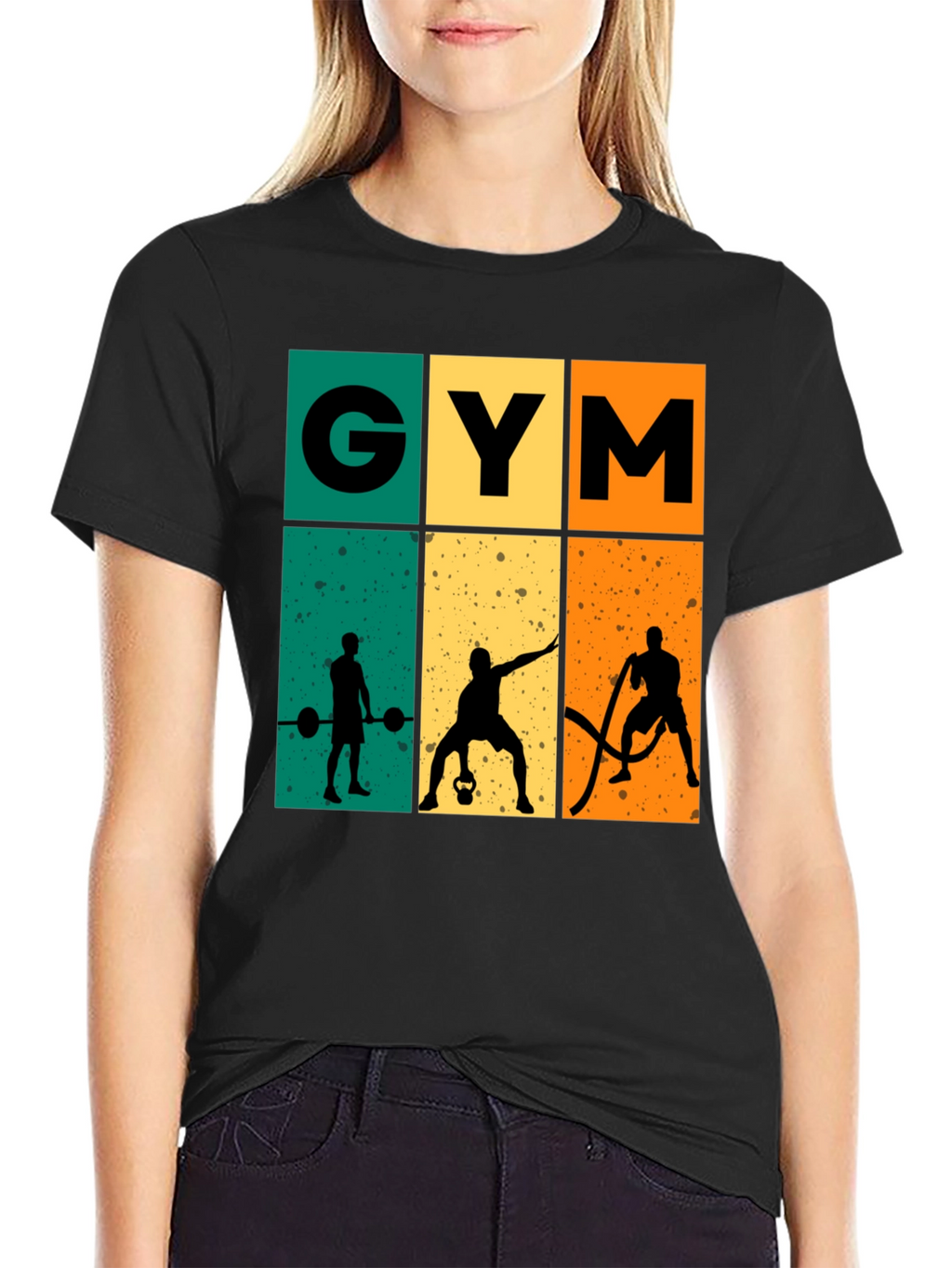 Retro Gym Workout T-Shirt - Bodybuilding Fitness Tee