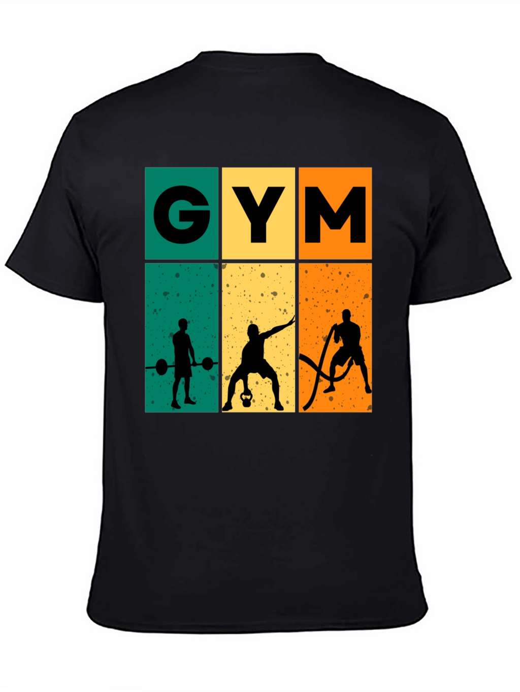Retro Gym Workout T-Shirt - Bodybuilding Fitness Tee