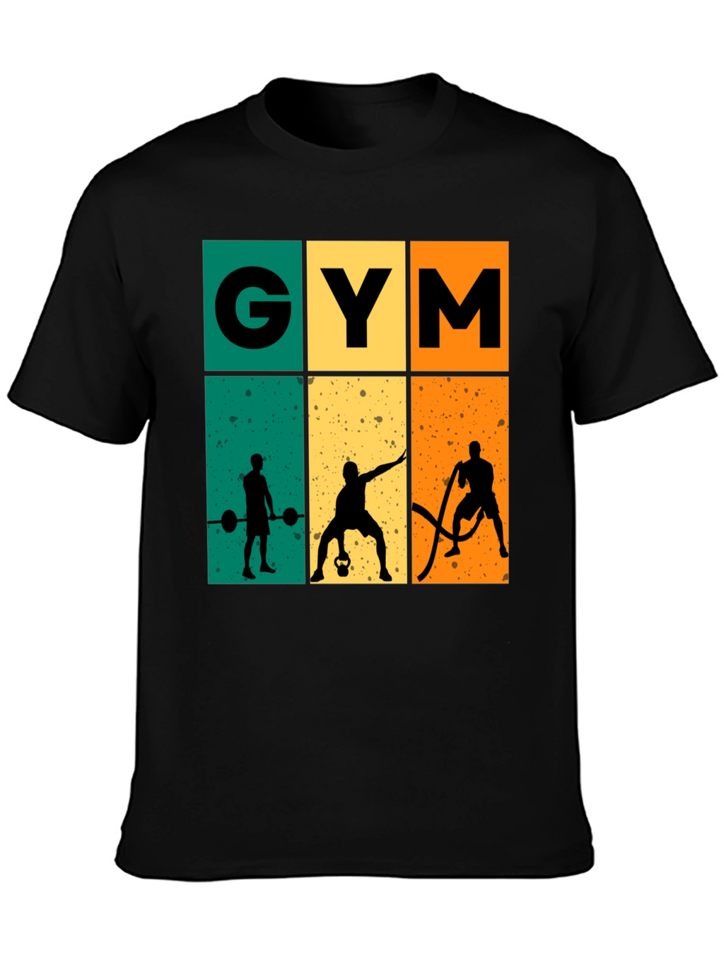 Retro Gym Workout T-Shirt - Bodybuilding Fitness Tee