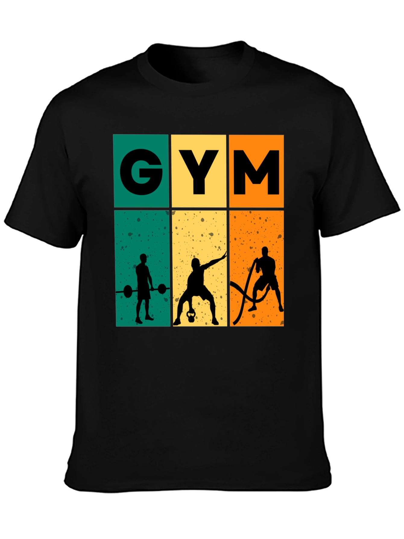 Retro Gym Workout T-Shirt - Bodybuilding Fitness Tee