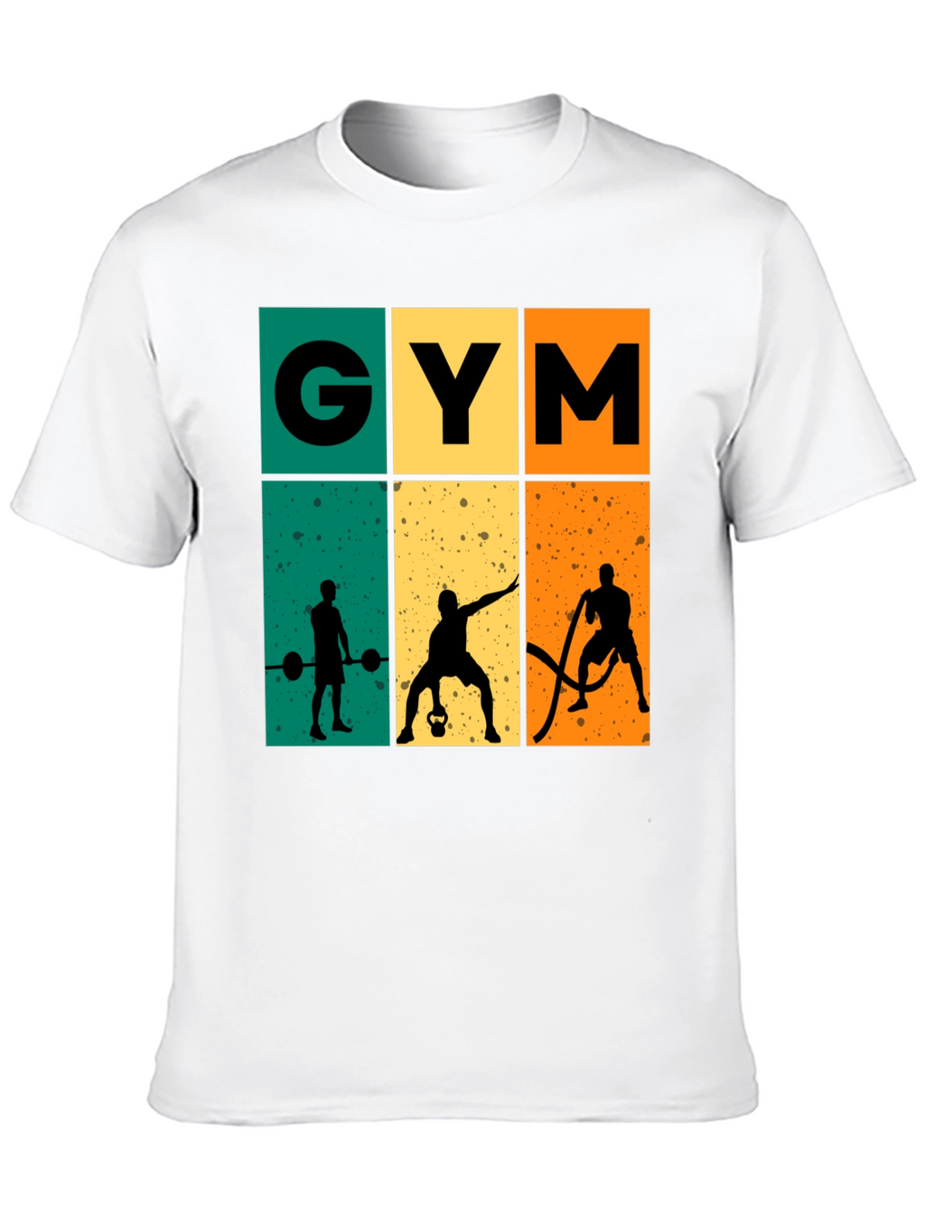Retro Gym Workout T-Shirt - Bodybuilding Fitness Tee