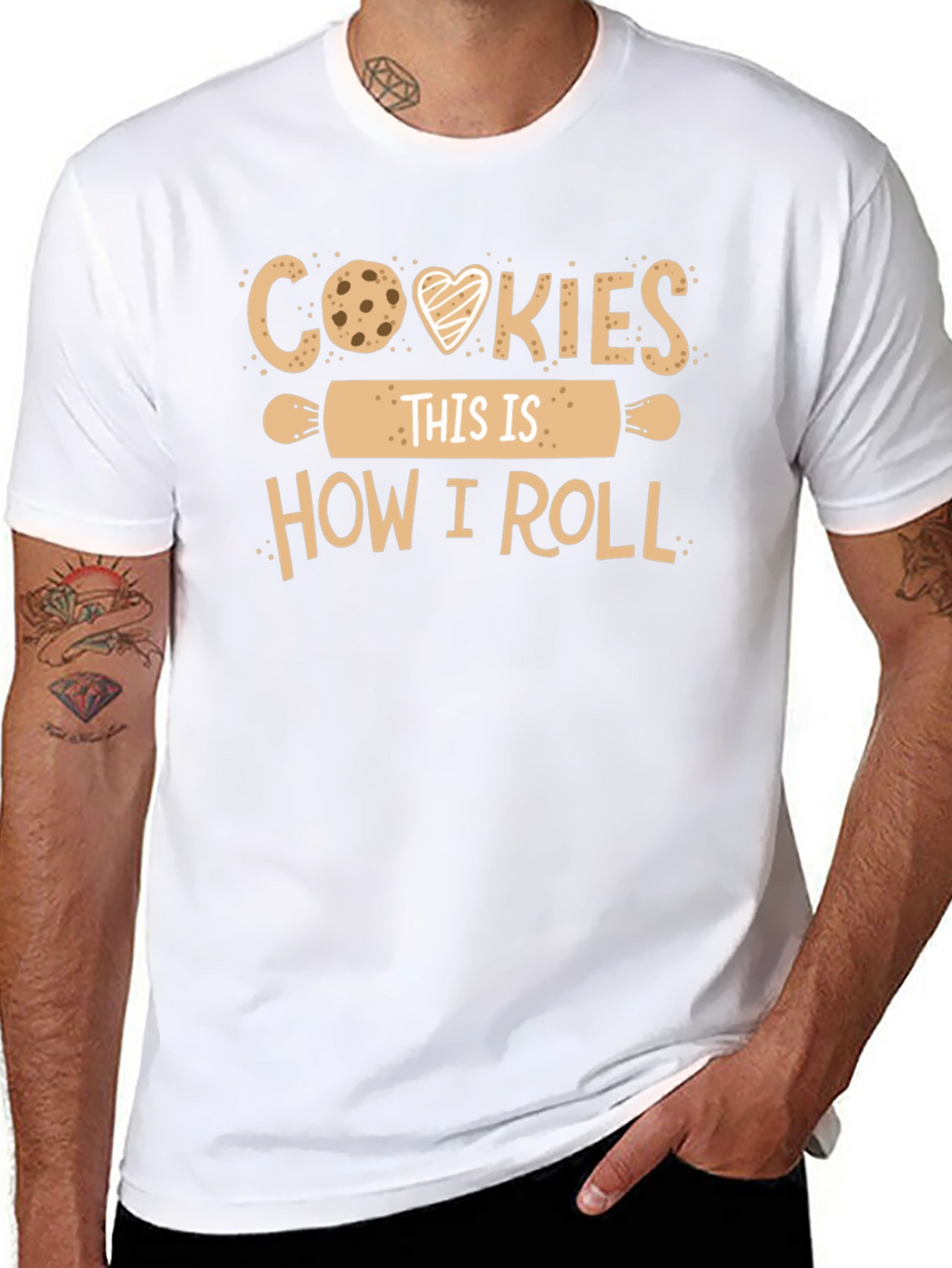 Cookies This is How I Roll T-Shirt