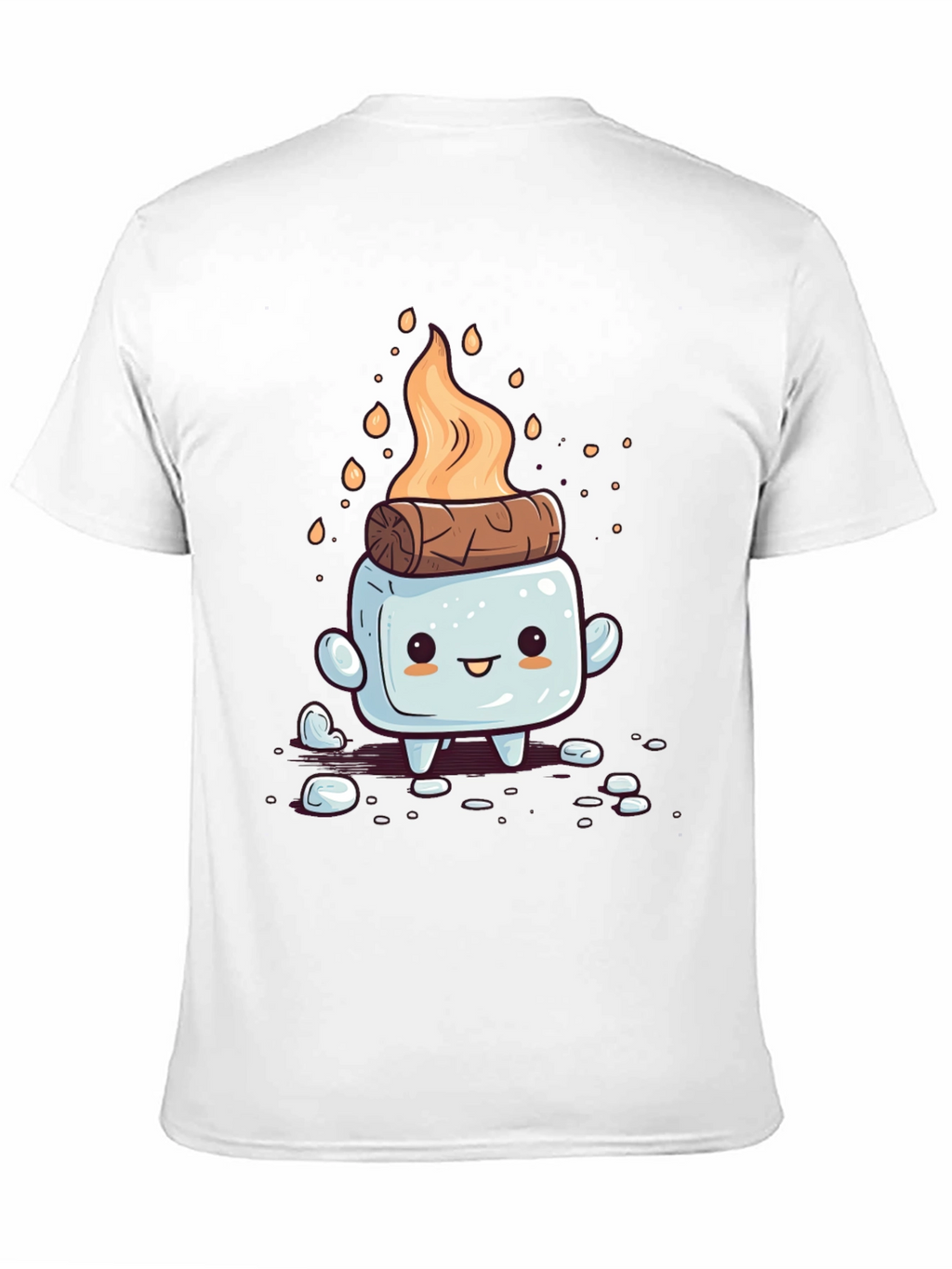 Smore Fun Graphic Tee - Campfire Marshmallow T-Shirt
