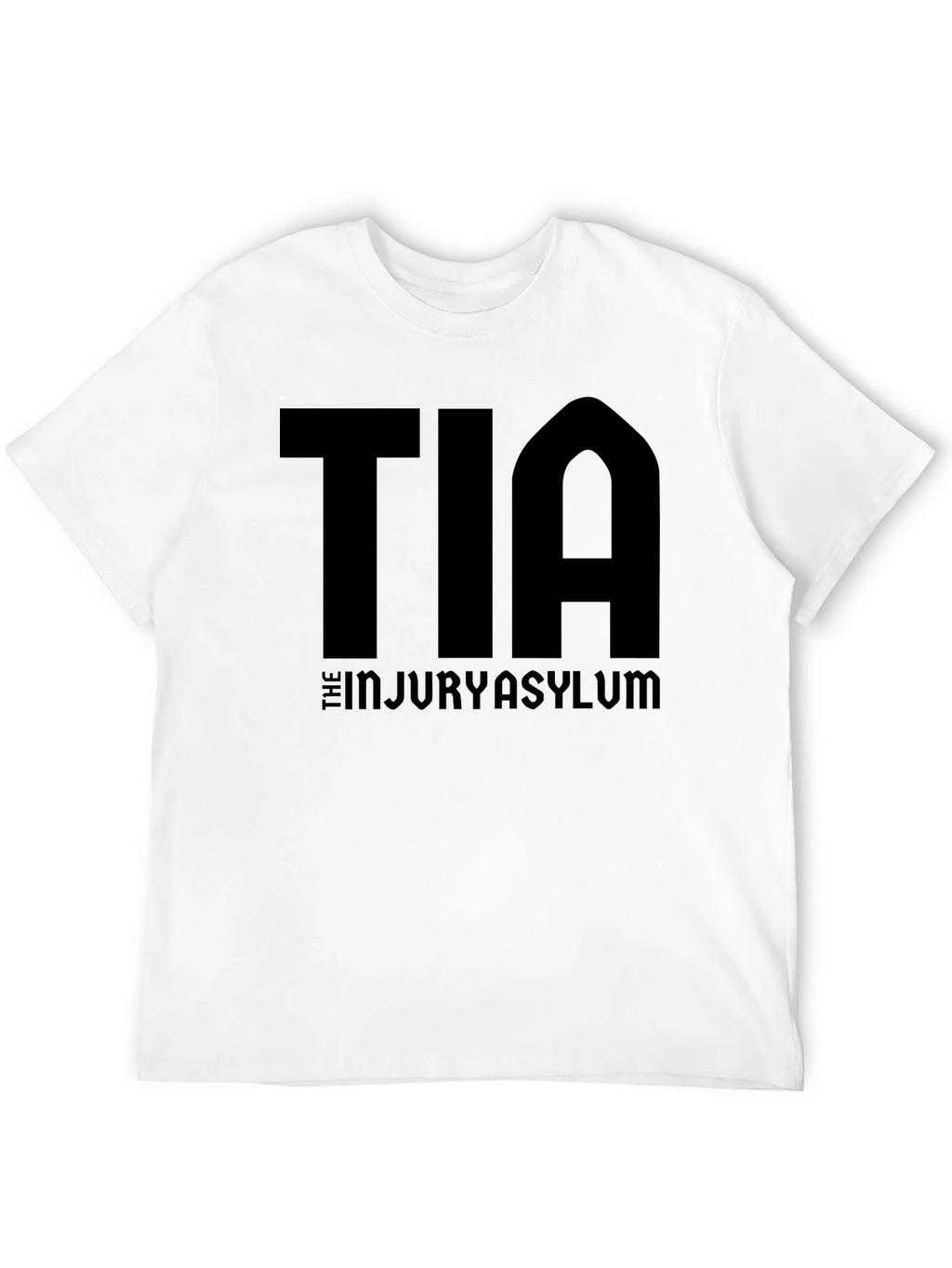 TIA The Injury Asylum Black T-Shirt