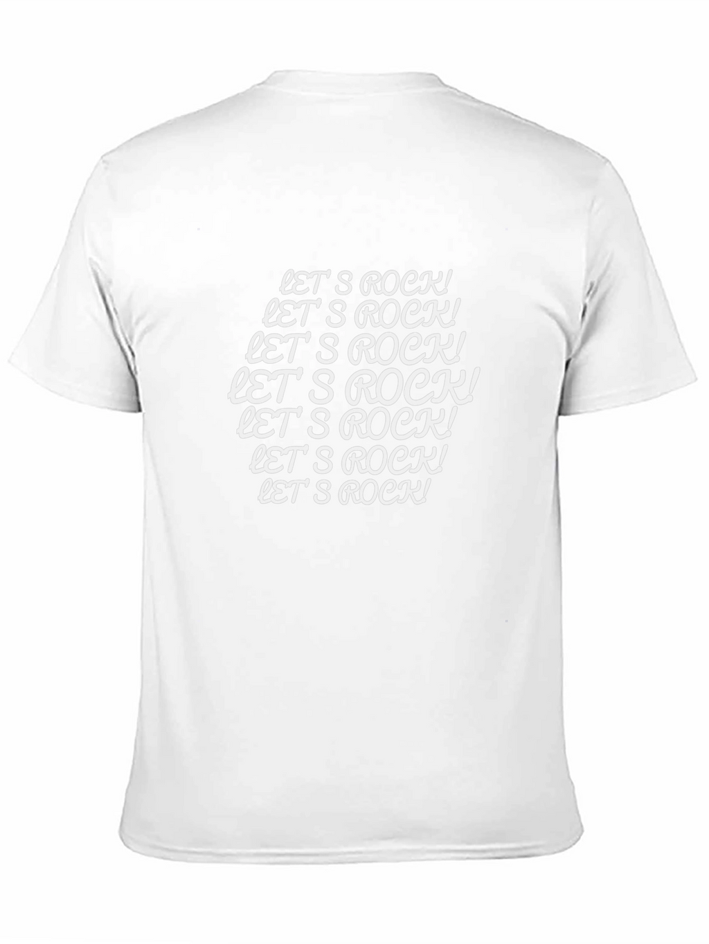 Lets Rock Graphic Tee - Black