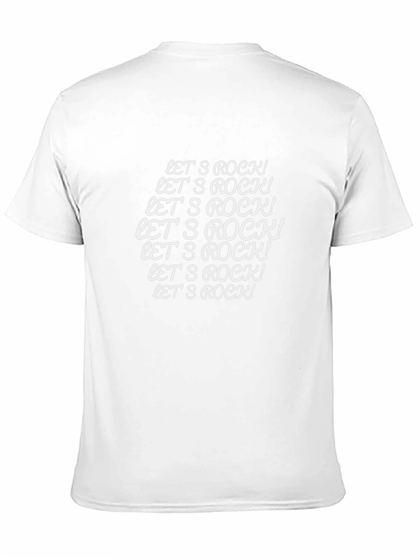 Lets Rock Graphic Tee - Black