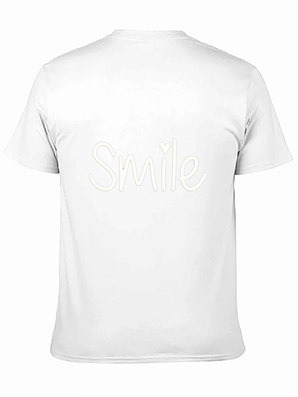 Smile Graphic Tee - Black Casual T-Shirt