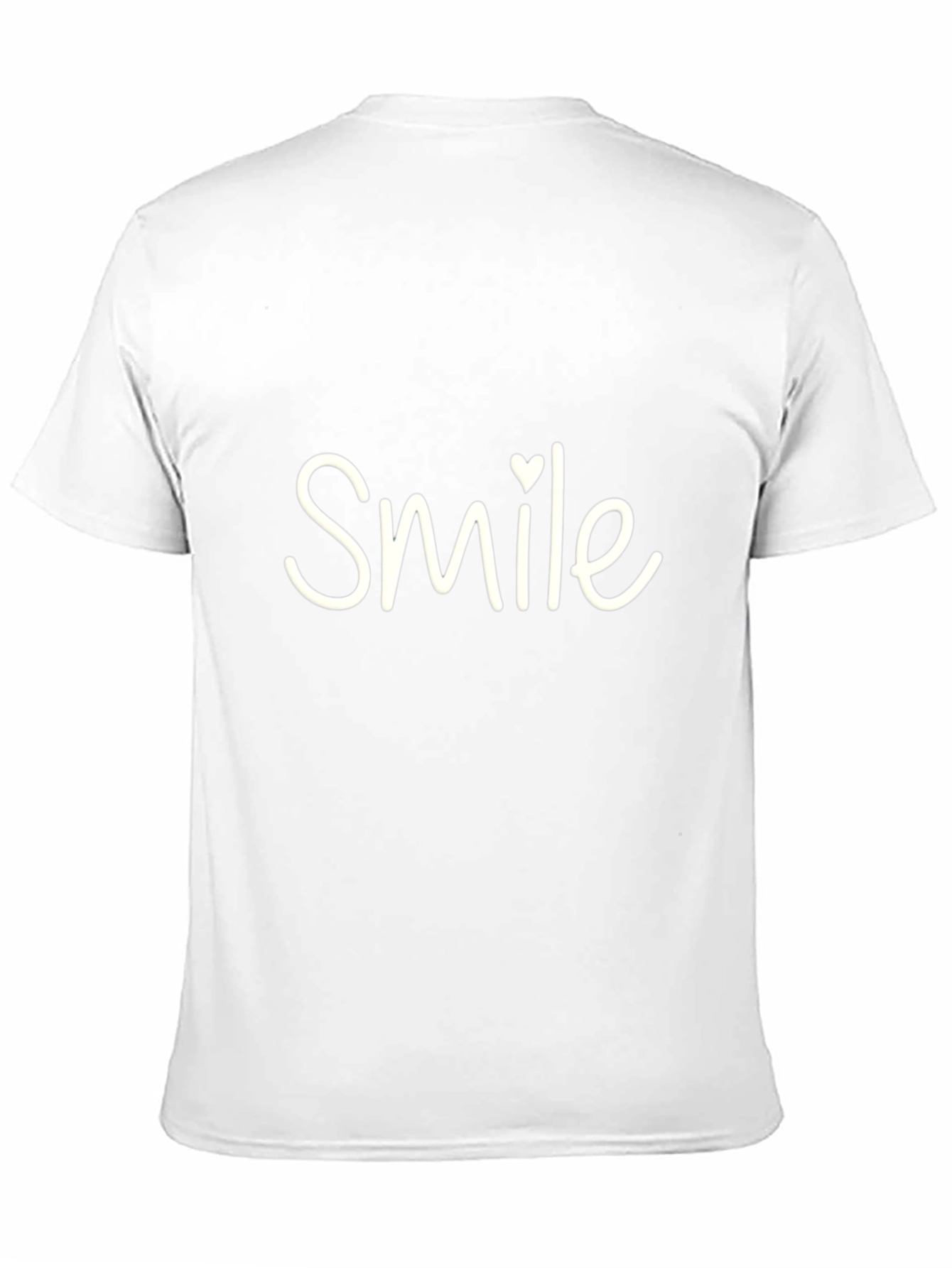 Smile Graphic Tee - Black Casual T-Shirt