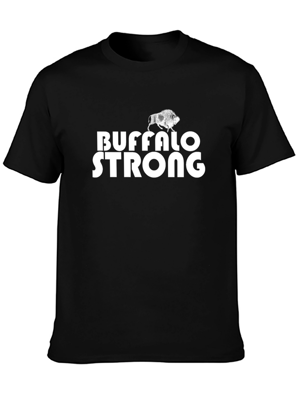 Buffalo Strong Black T-Shirt
