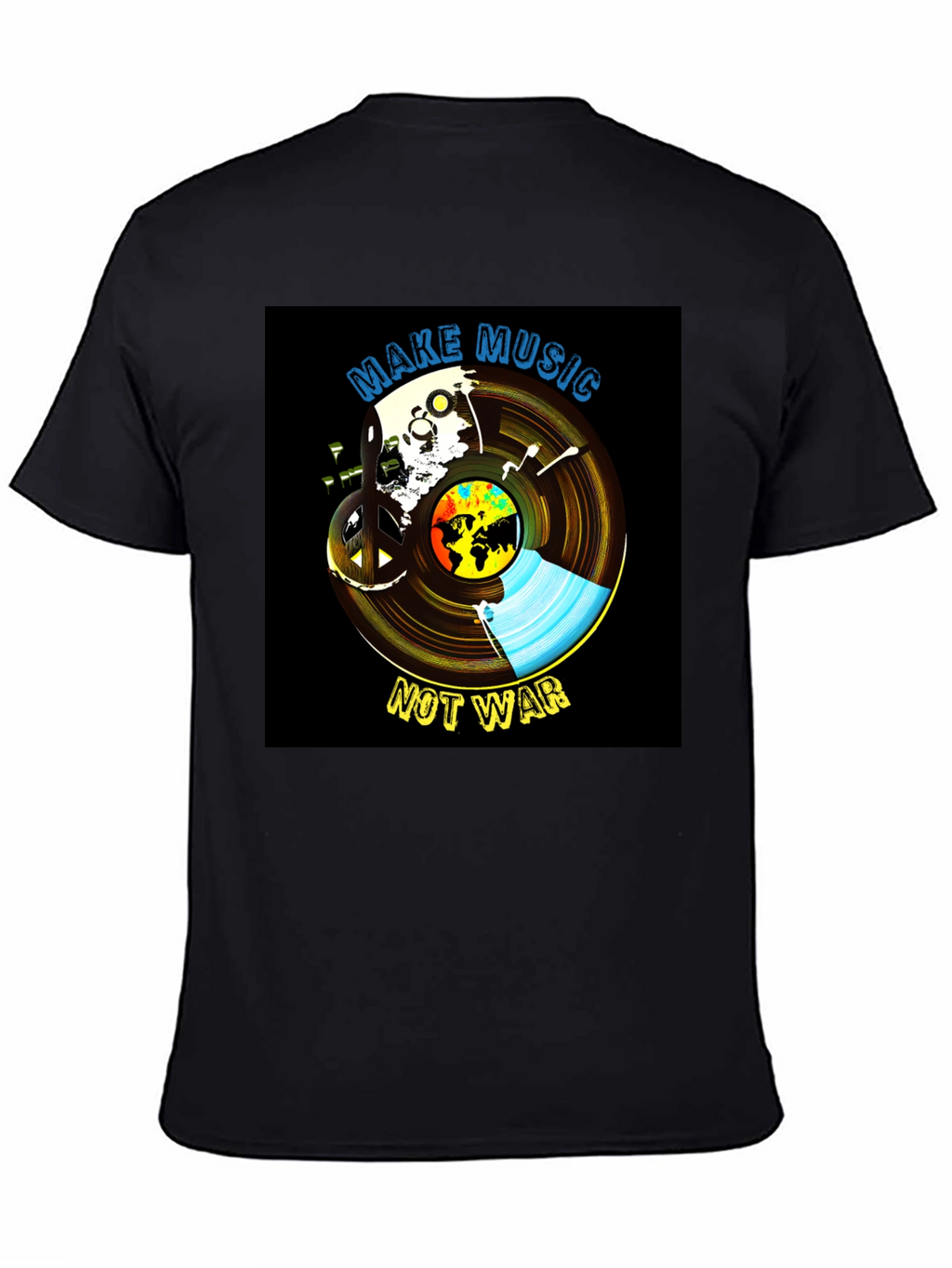 Music Not War Graphic Tee