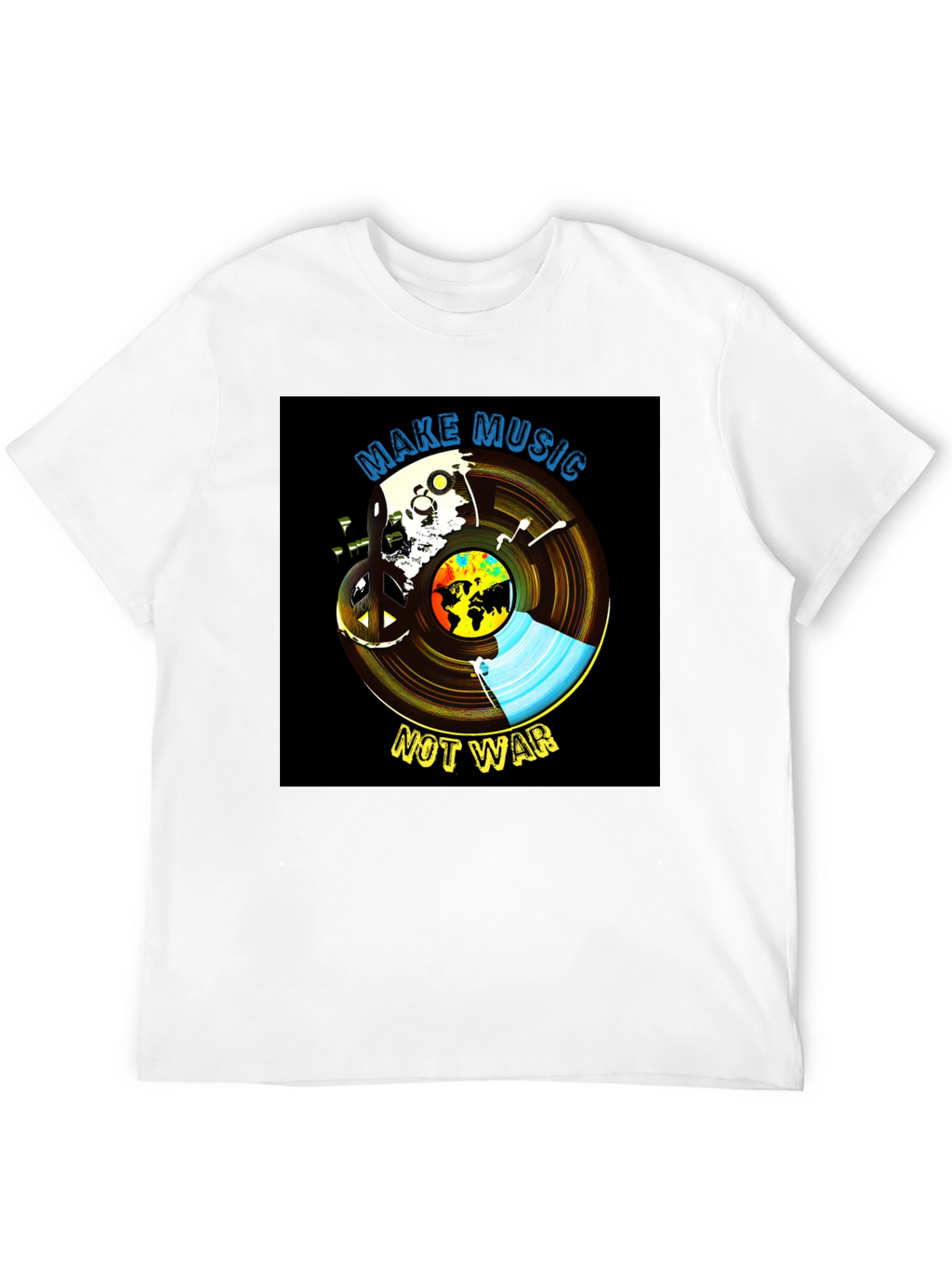 Music Not War Graphic Tee