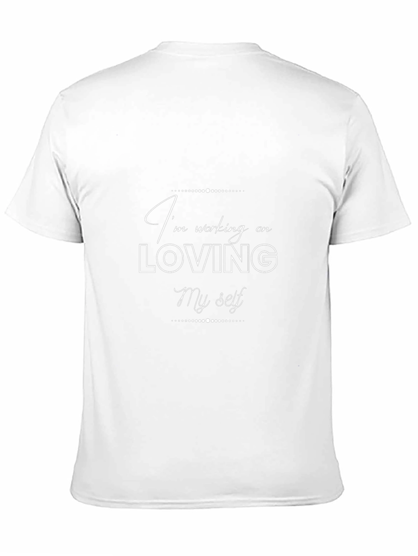 Self-Love Black Tee - Empowering Message