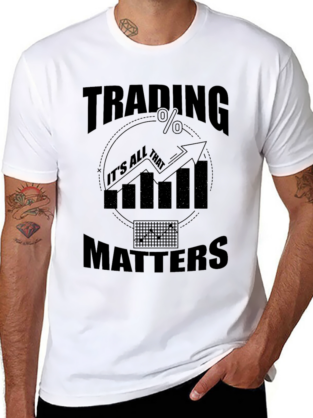 Trading Matters Black T-Shirt