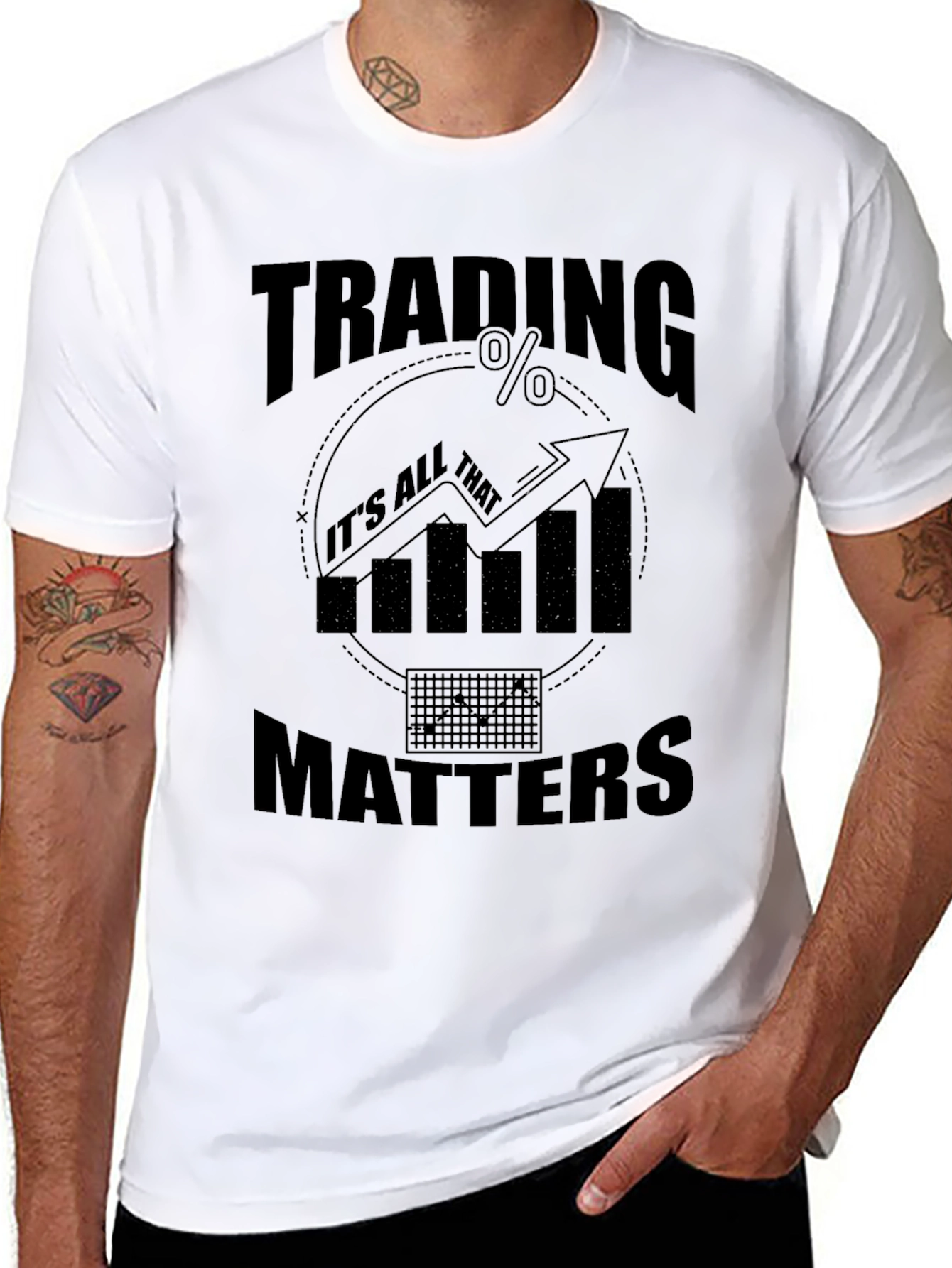 Trading Matters Black T-Shirt