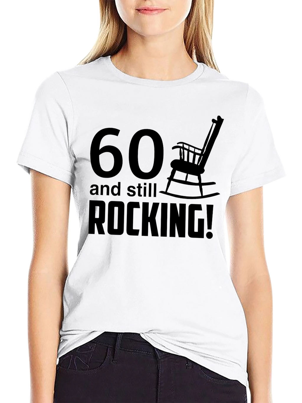 60 and Still Rocking T-Shirt - Funny Birthday Gift