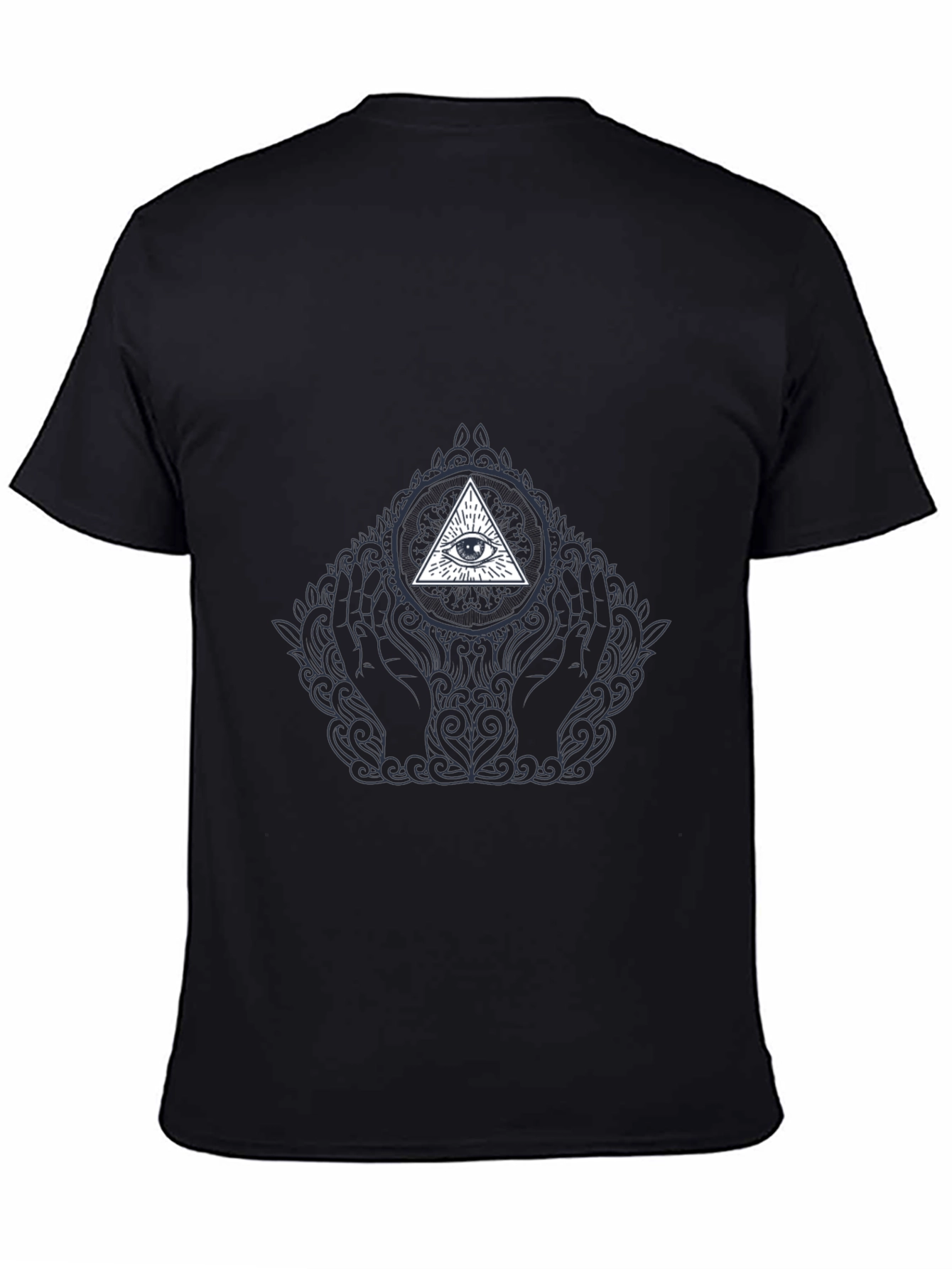 Illuminati Eye Graphic Tee - Black