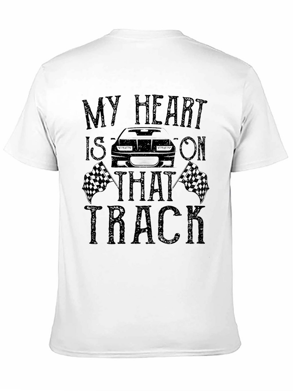 My Heart Is On That Track Graphic Tee