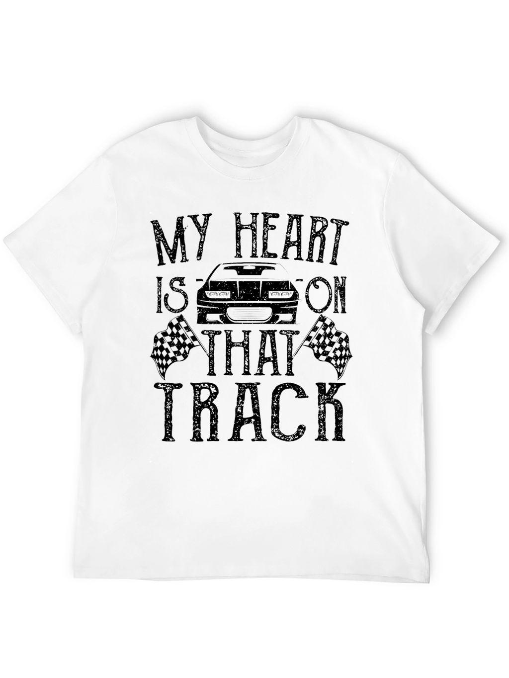My Heart Is On That Track Graphic Tee