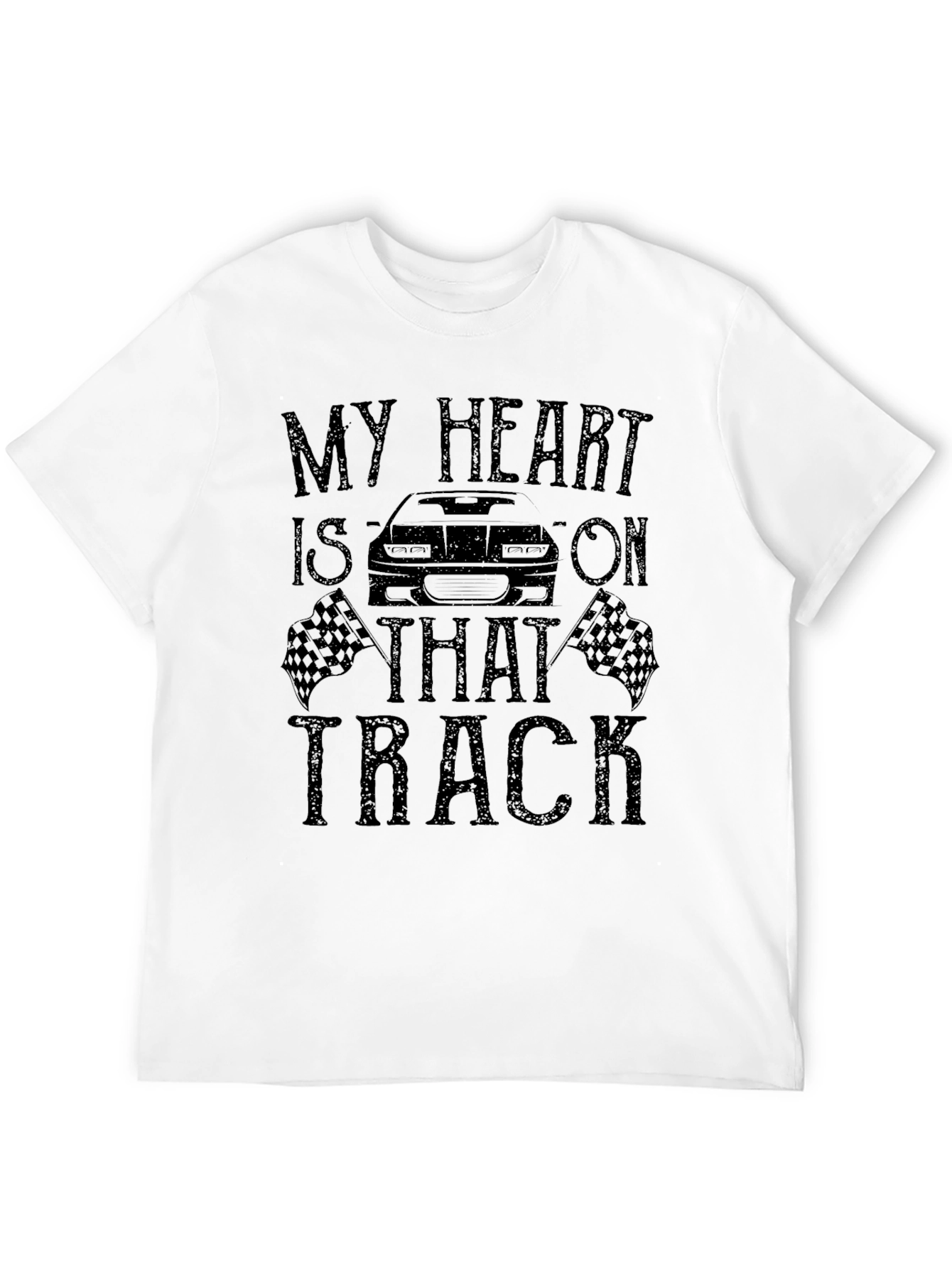 My Heart Is On That Track Graphic Tee