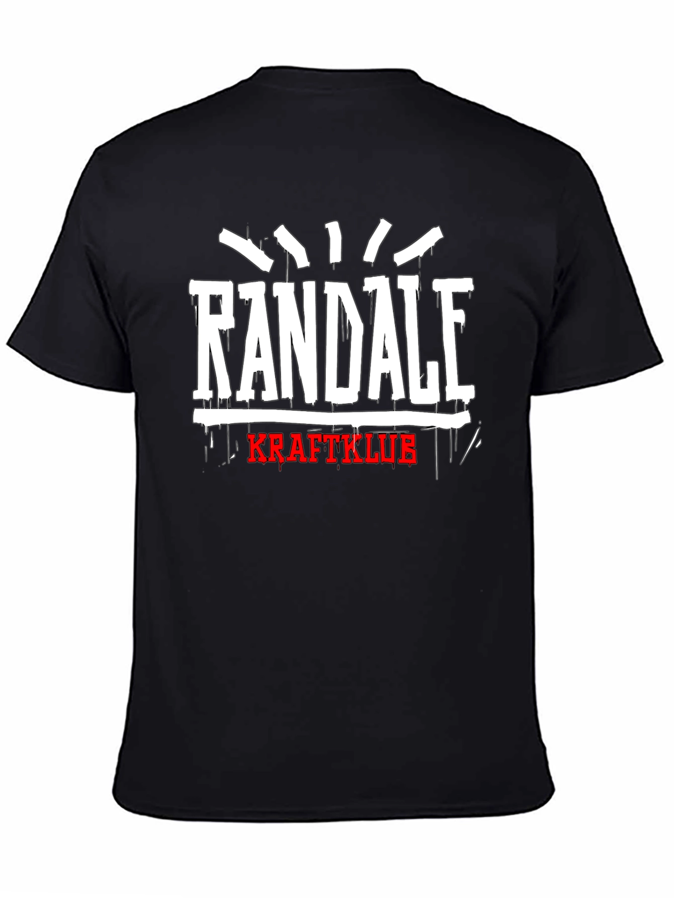 Randale Kraftklub Black T-Shirt